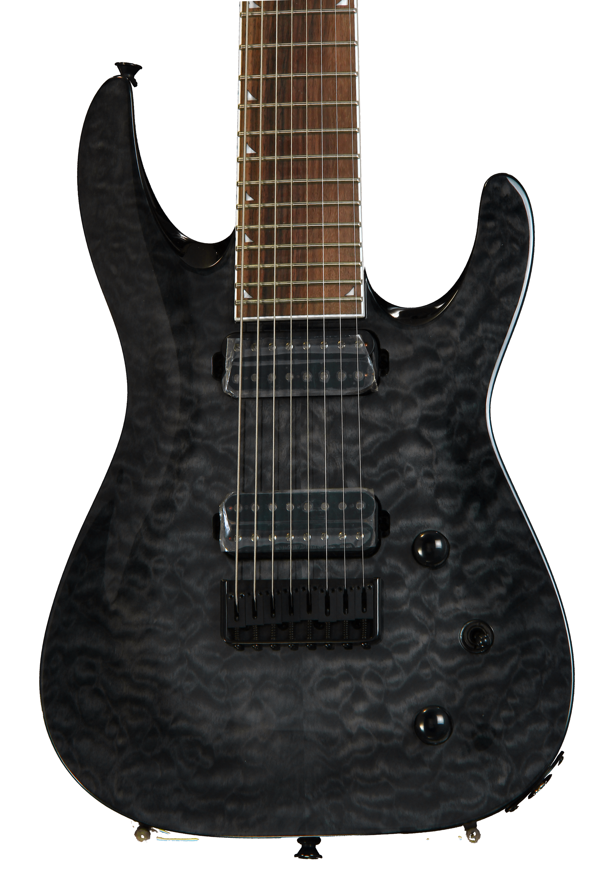 Jackson X Series Soloist SLAT HX Q8 - Trans Black | Sweetwater