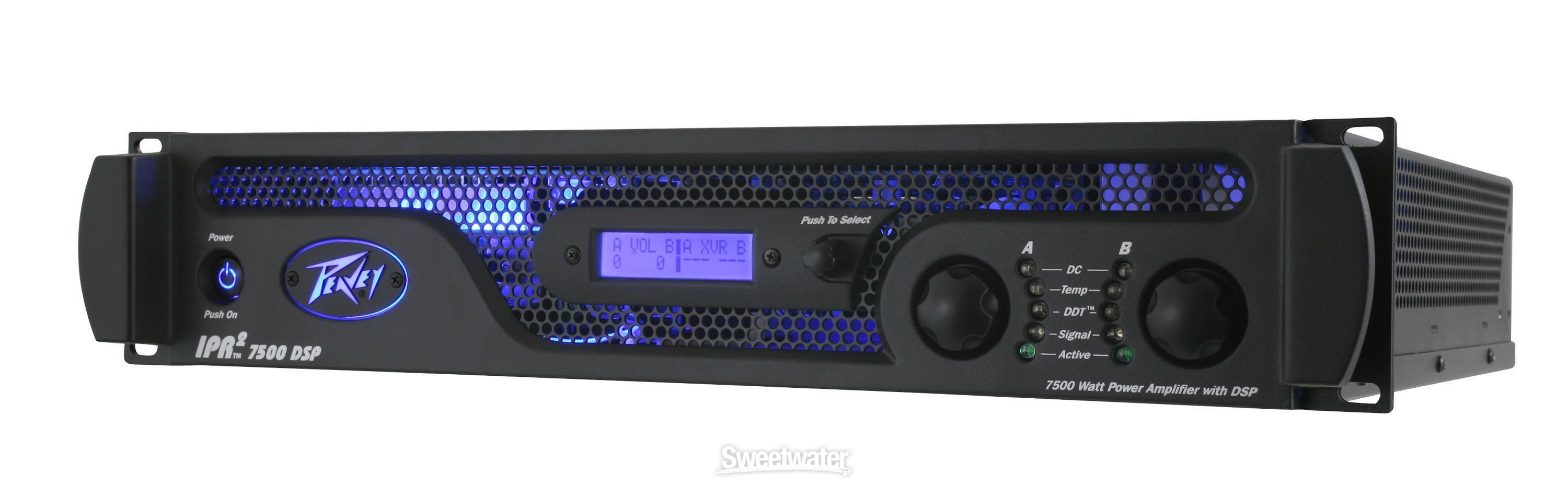Peavey IPR2 7500 DSP Power Amplifier with DSP | Sweetwater