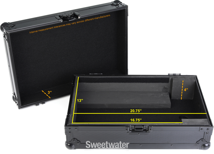 Odyssey Hexagon Industrial Board Case for 12-inch DJ Mixers or CDJ