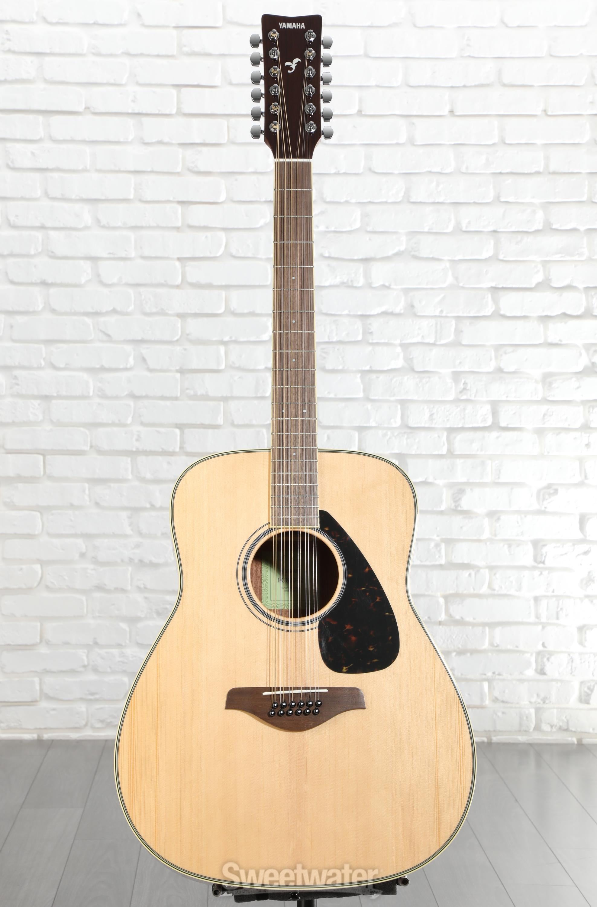 Yamaha FG820-12 12-string Acoustic Guitar - Natural | Sweetwater