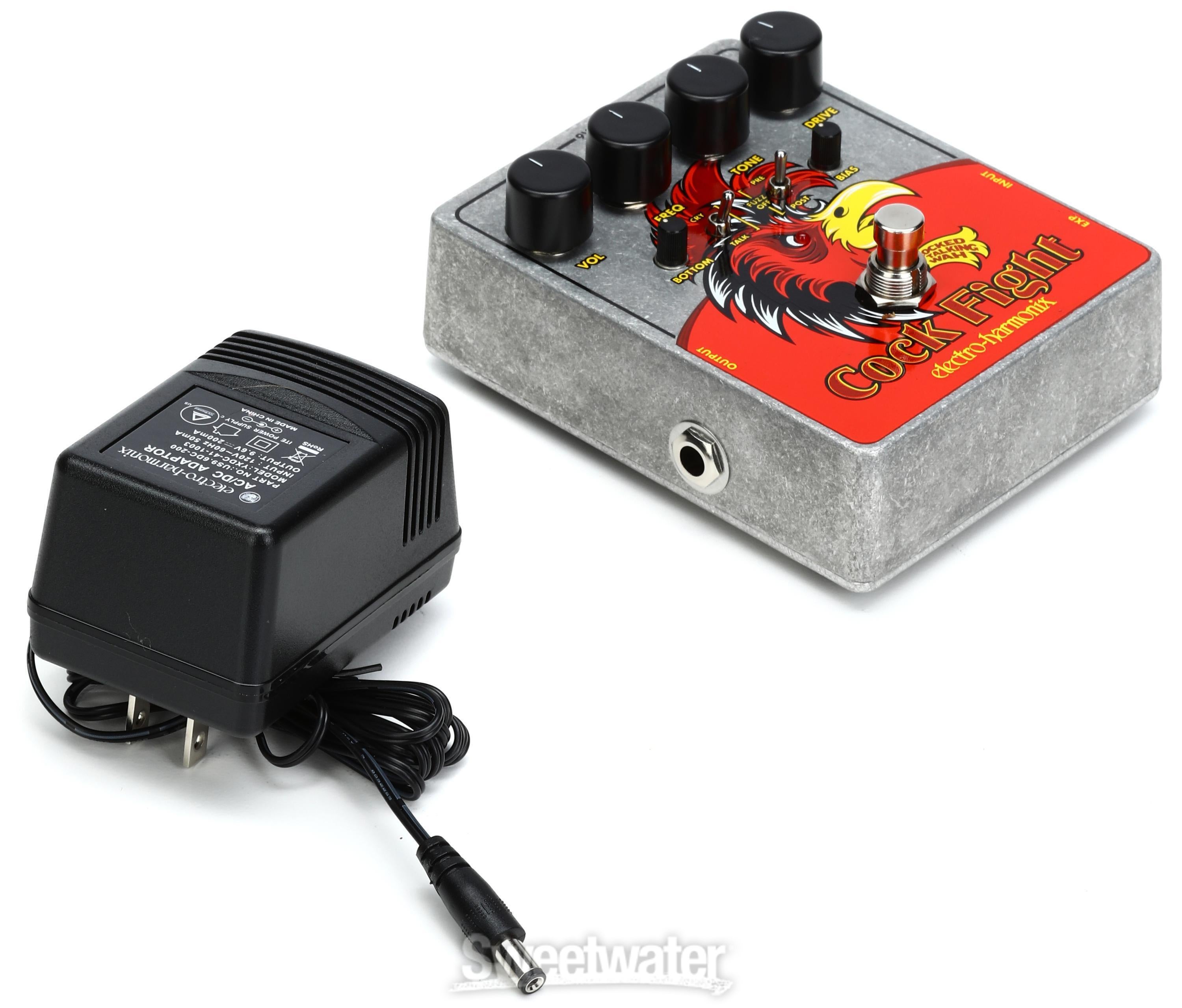 Electro-Harmonix Cock Fight Cocked Talking Wah and Fuzz Pedal