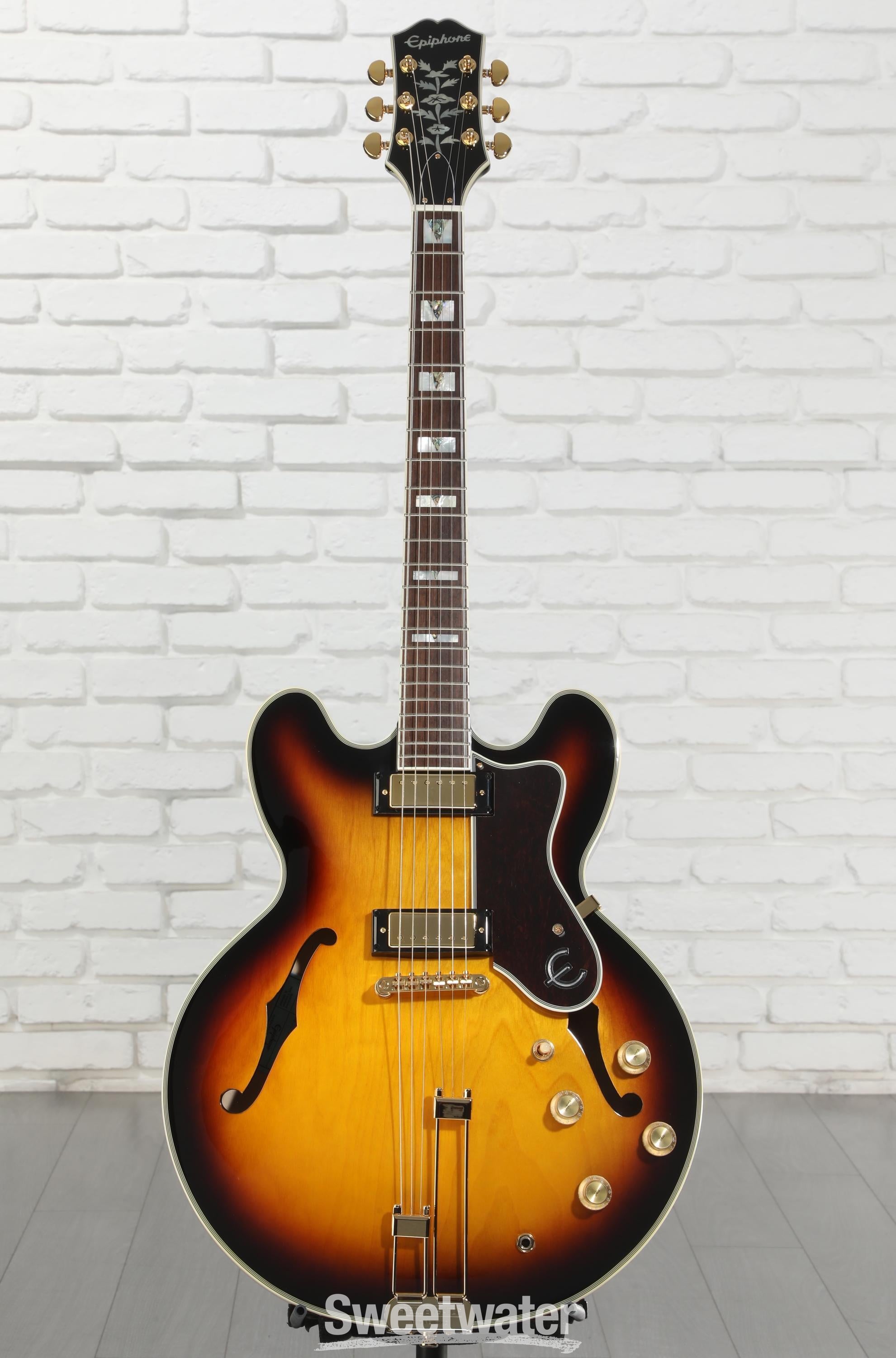 Epiphone Sheraton セミアコ Epiphone Sheraton Natural エレキギター セミアコ エピフォン | 島村