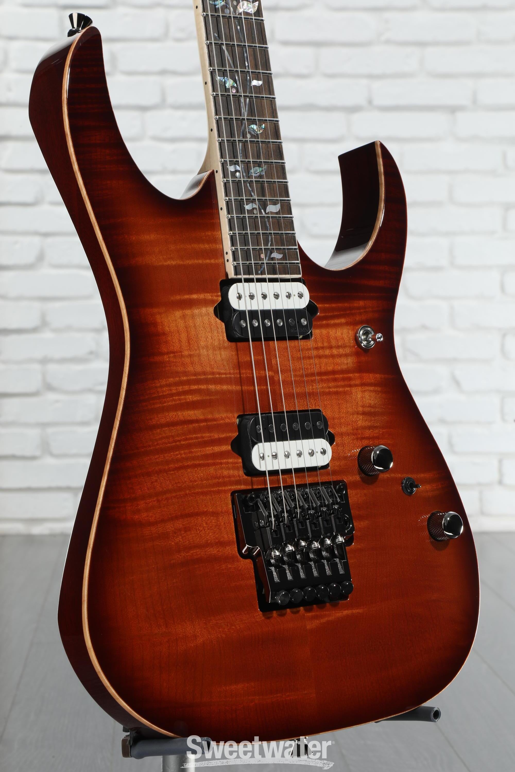 IKEBE 45th Anniversary j.custom RG8520S… Ibanez J Custom RG8520 Electric Guitar - Brownish Sphalerite
