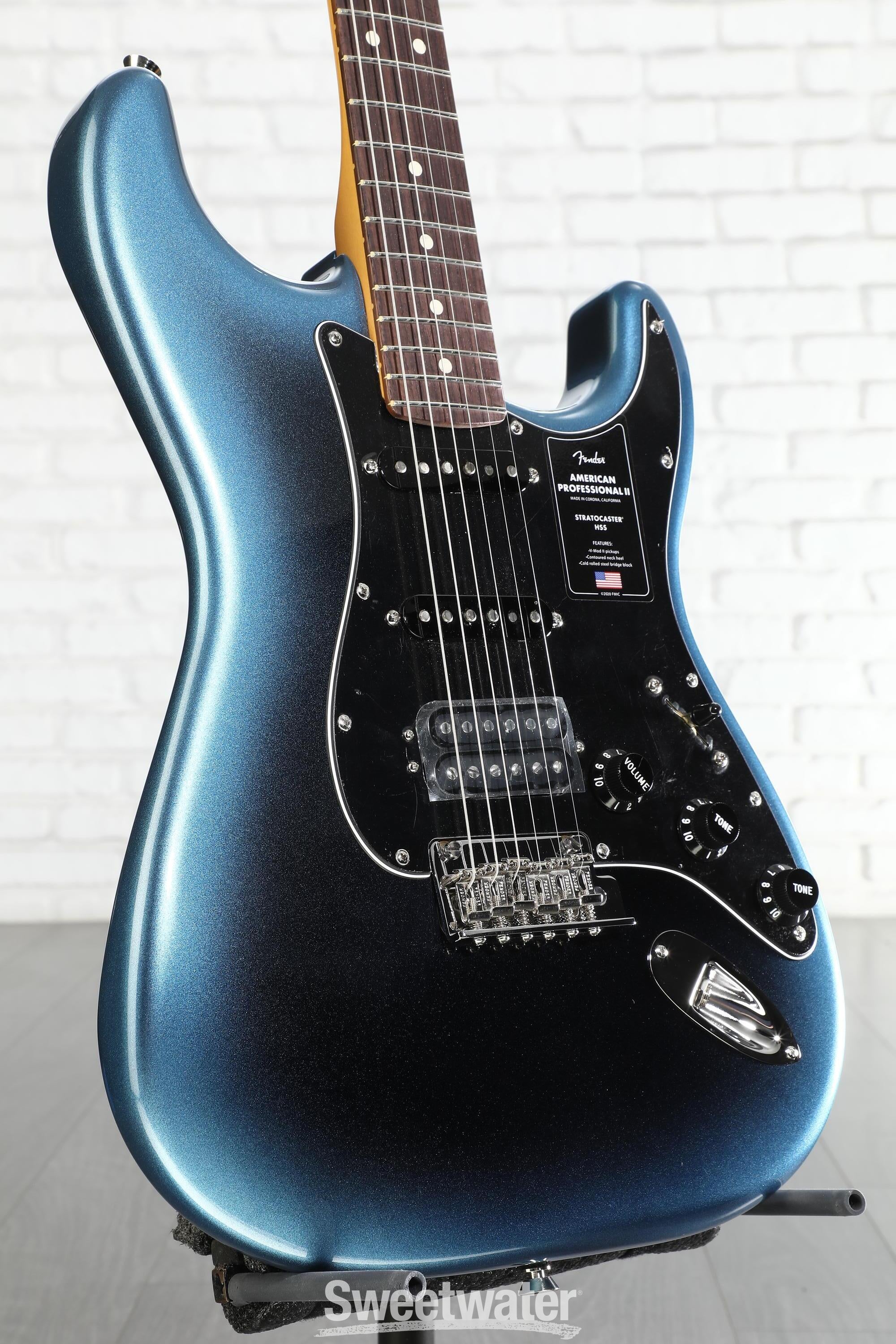 Fender American Professional II Stratocaster HSS Dark Night with