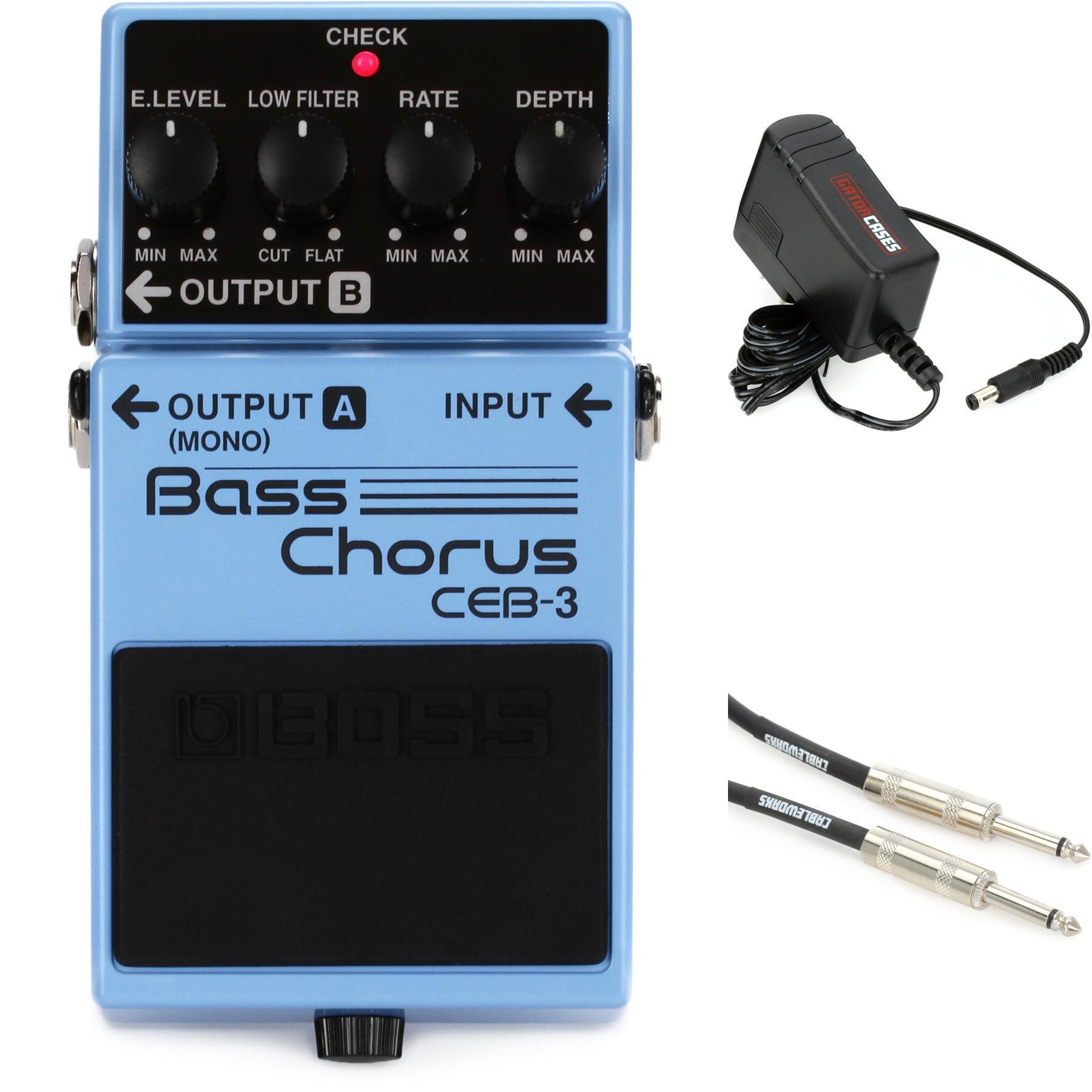 Boss CEB-3 Bass Chorus Pedal | Sweetwater