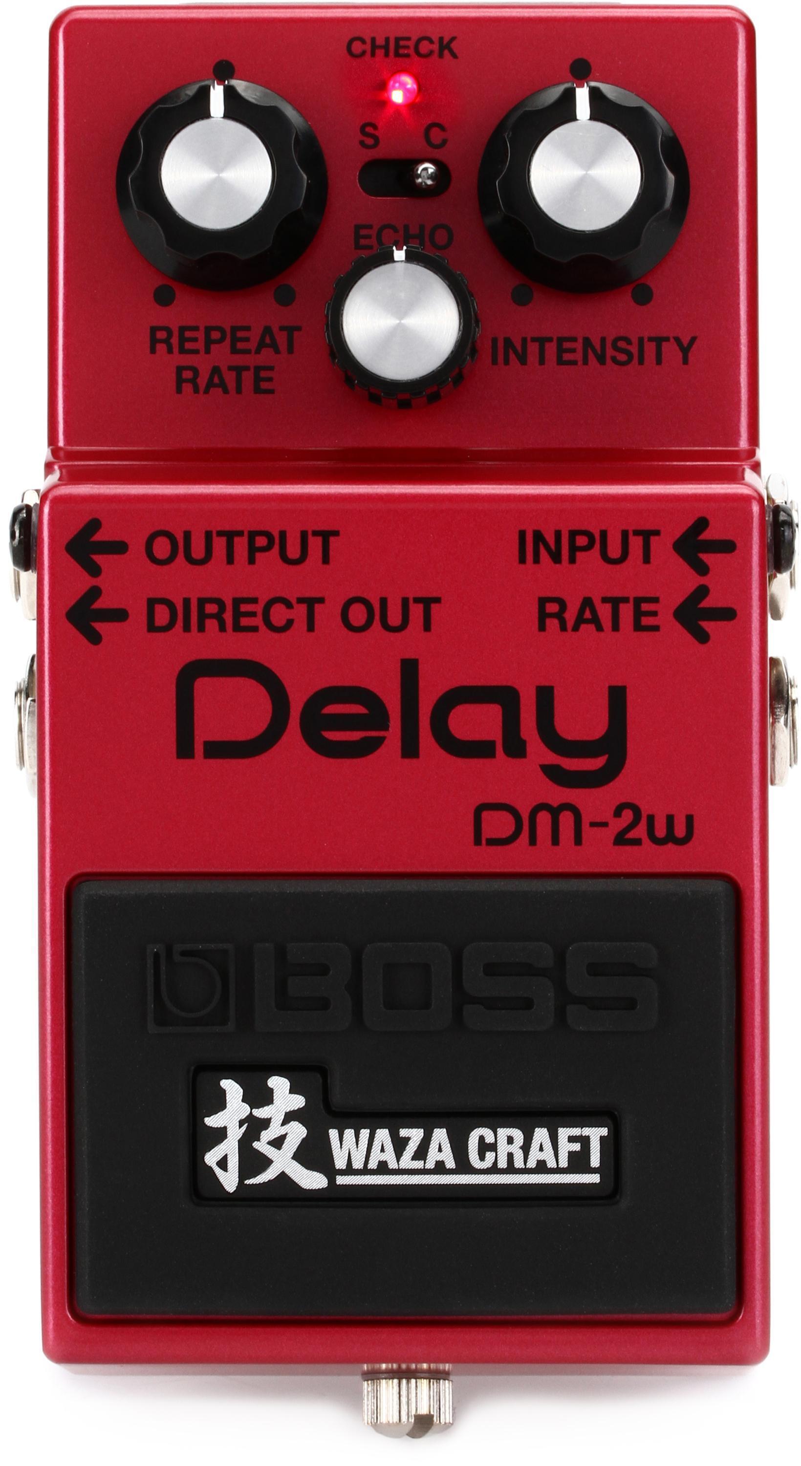 最新作通販BOSS DM-2W Waza Delay ギター