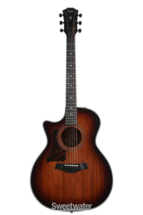 Taylor 324ce Left-handed Acoustic-electric Guitar - Tobacco