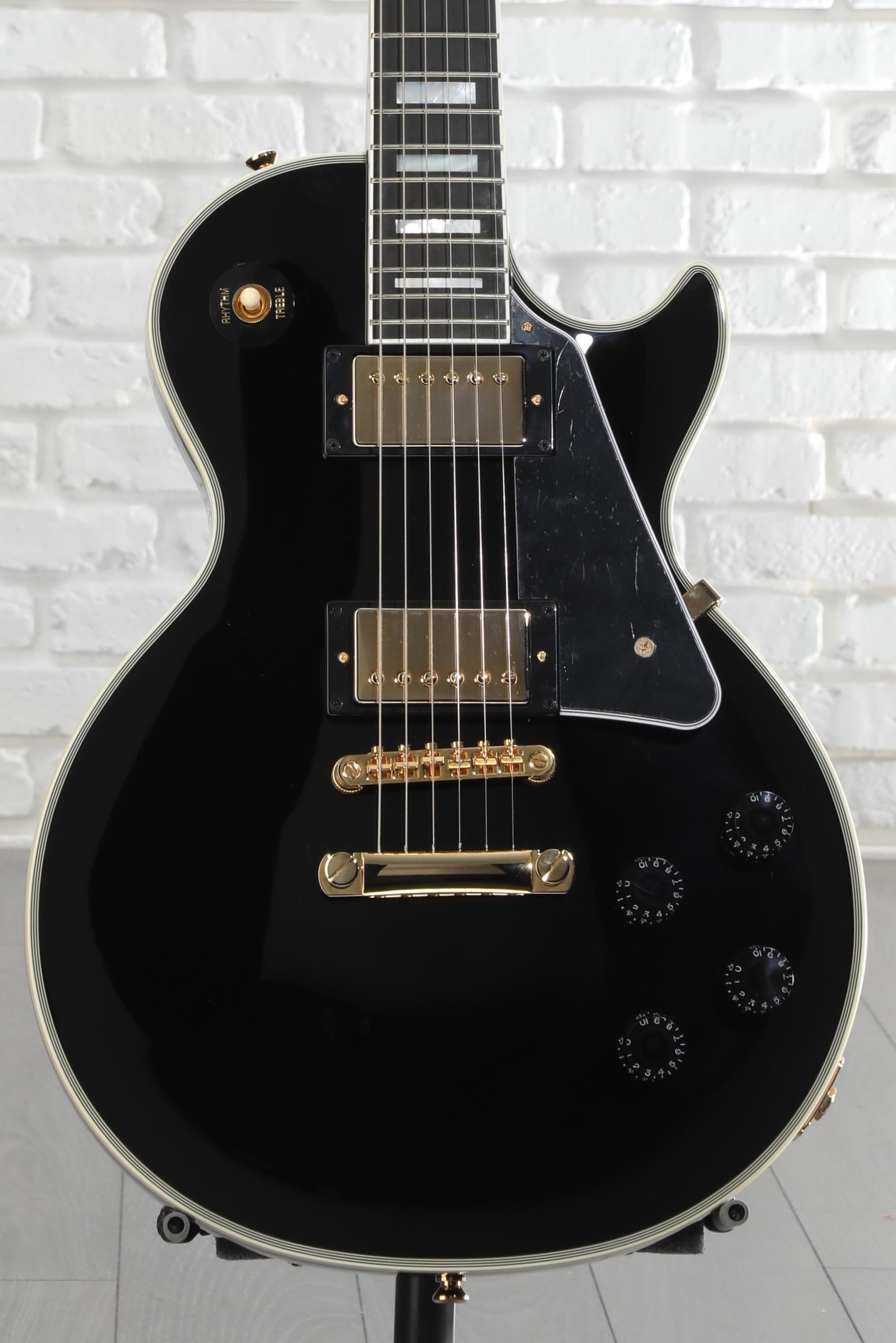 Epiphone Inspired by Gibson Custom Les Paul Custom Electric Guitar