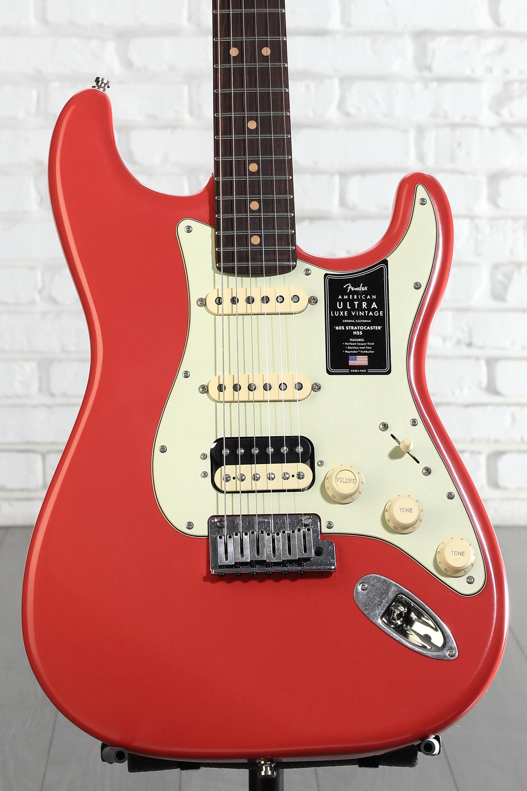 Fender American Ultra Luxe Vintage '60s Stratocaster HSS Electric