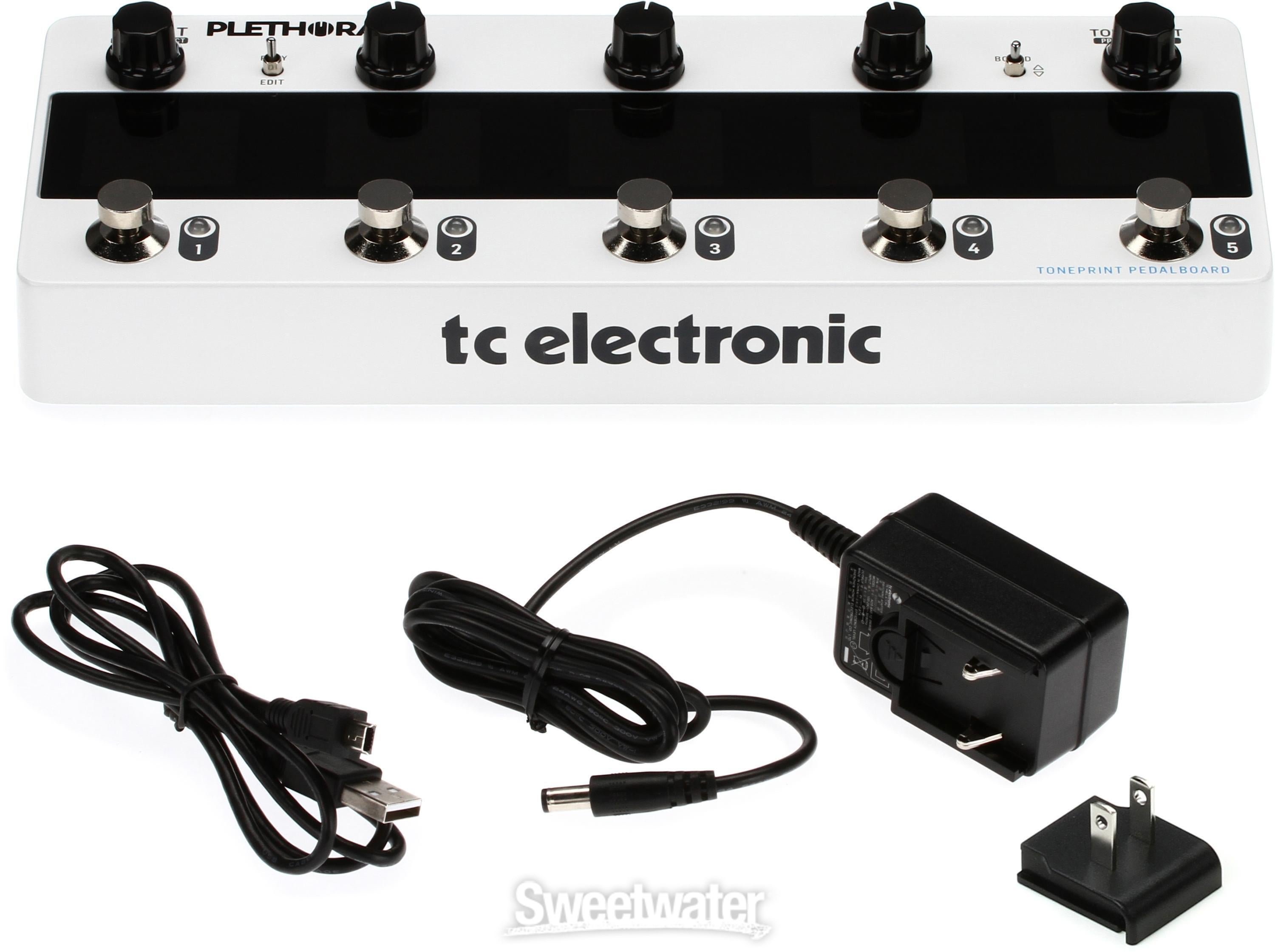 TC Electronic Plethora X5 TonePrint Multi-FX Pedalboard | Sweetwater