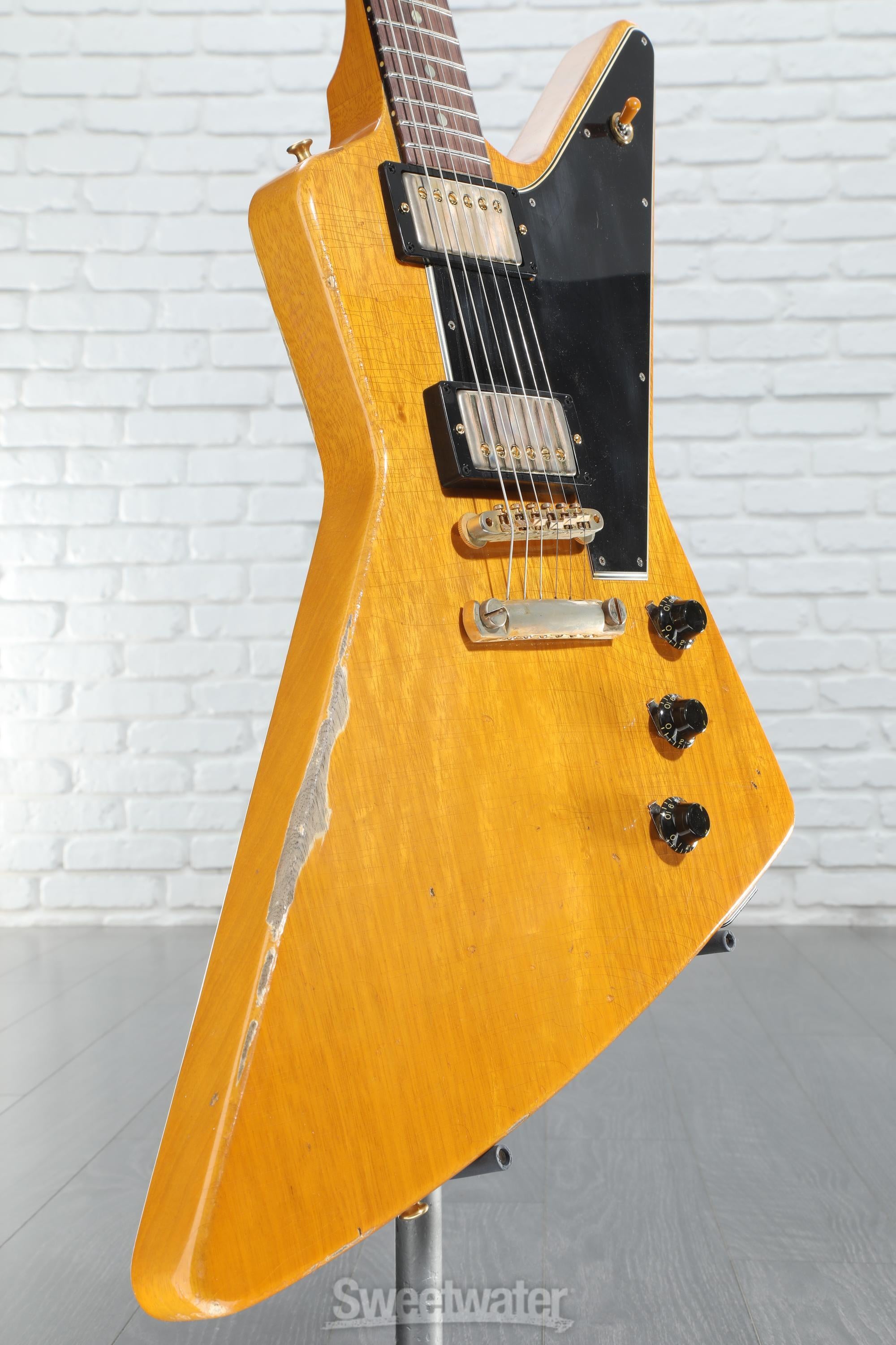 Gibson Custom Dealer Select 1958 Korina Explorer Electric Guitar