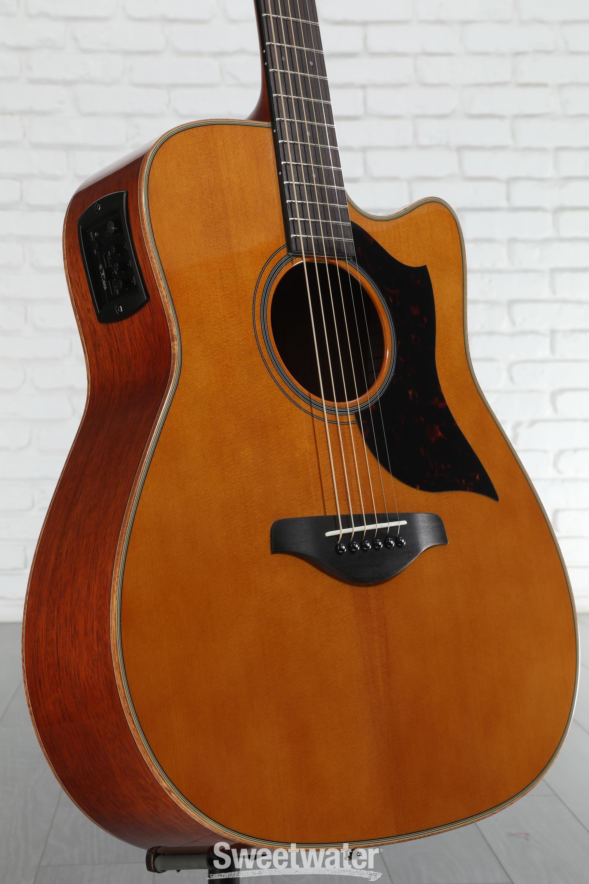 Yamaha A1M Acoustic-electric Guitar - Vintage Natural
