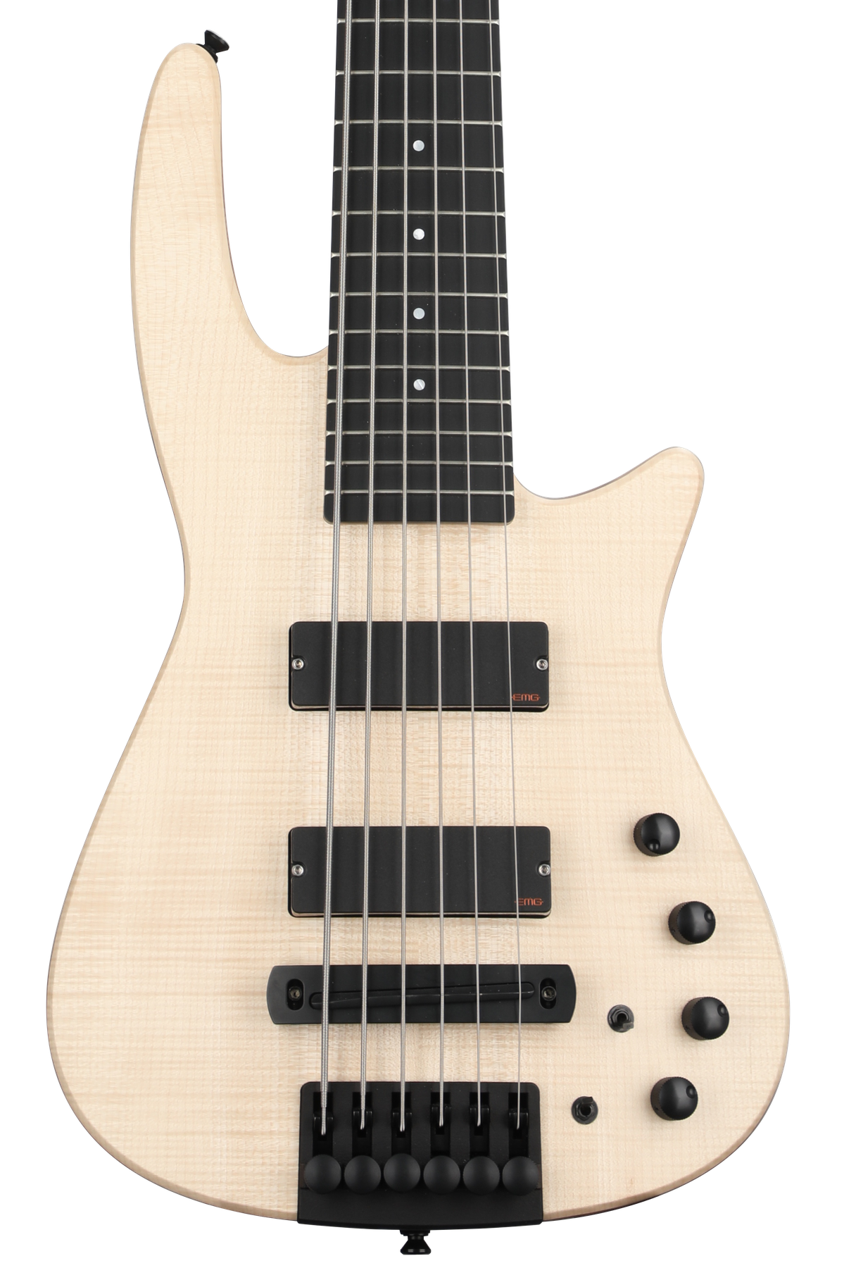 NS Design CR6 Radius Bass Guitar - Natural Satin