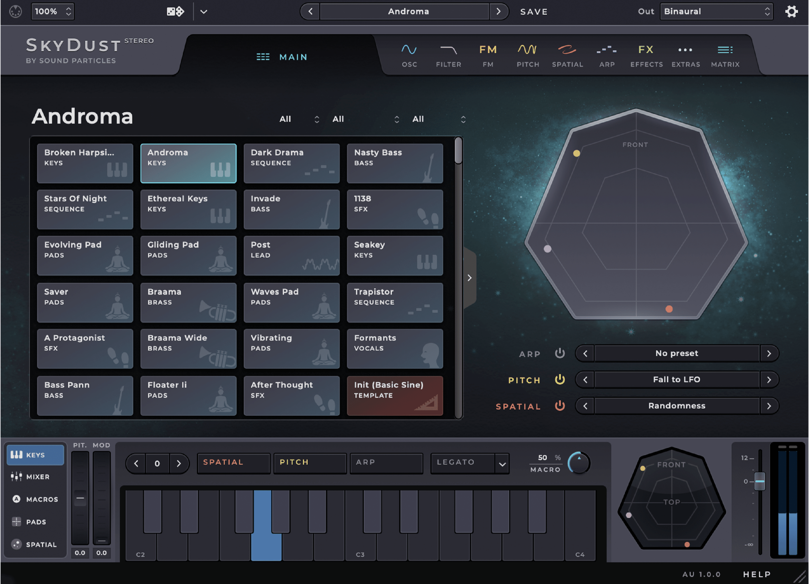 Photo of Sound Particles SkyDust Stereo Virtual Instrument