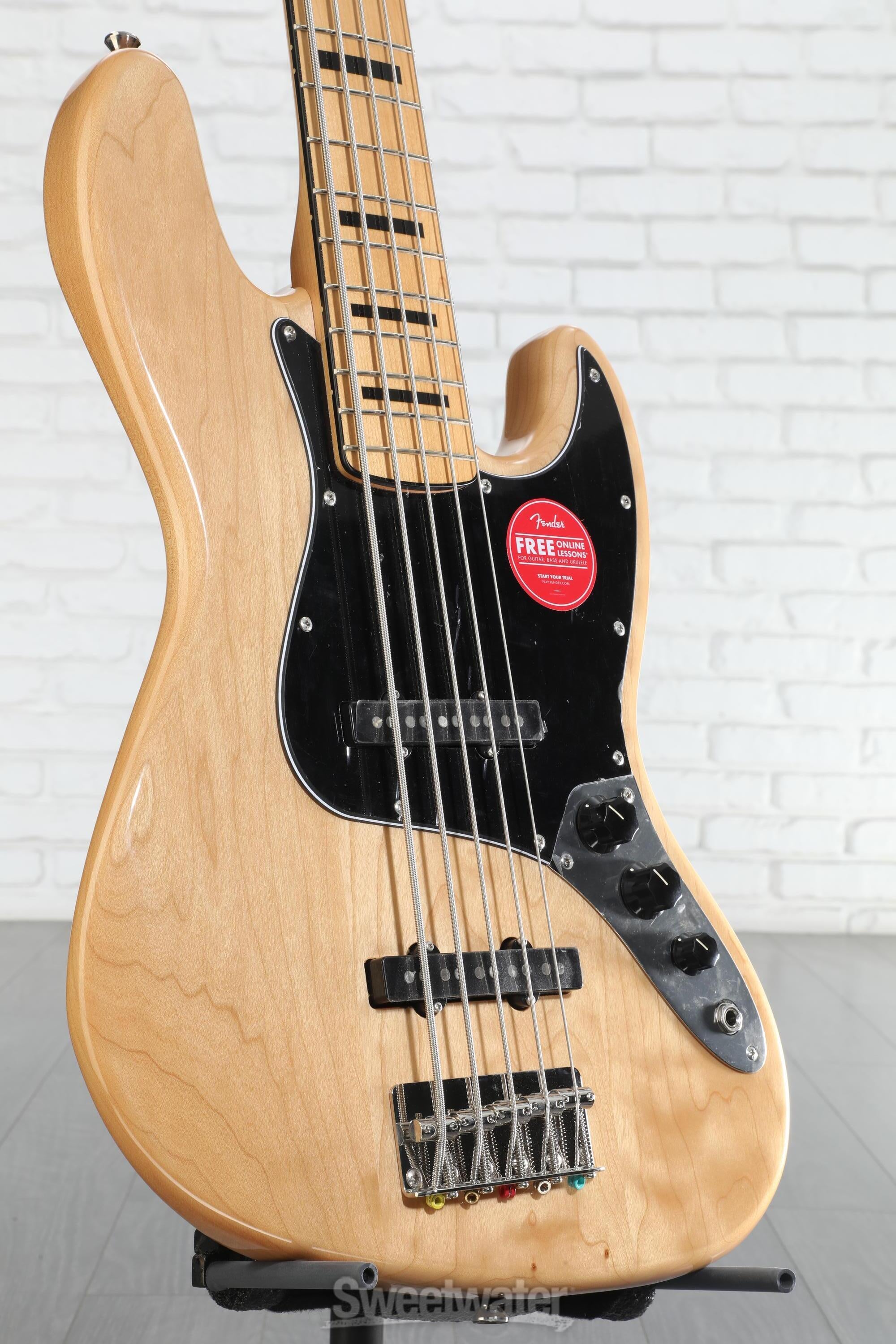 【美品】Squier Classic Vibe ‘70s Jazz Bass Squier by Fender Classic Vibe '70s Jazz Bass V, 5-String