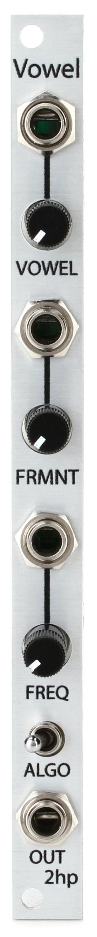 Photo of 2HP Vowel Eurorack Speech Synth Module - Silver