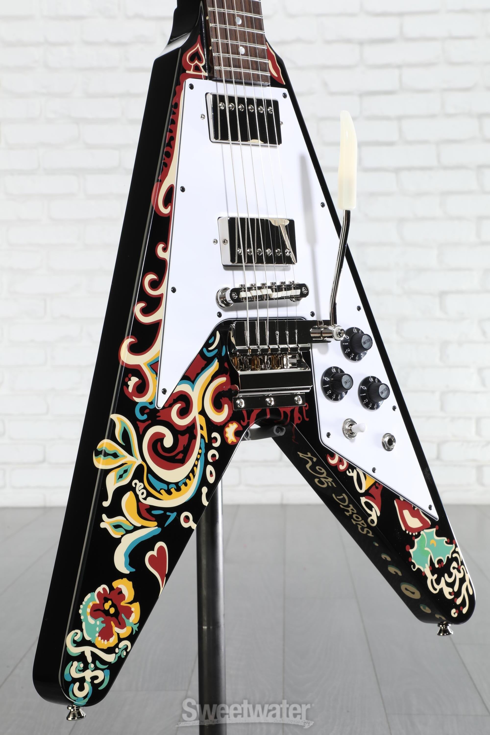 ④ EPIPHONE JimiHendrix LoveDrops FlyingV Epiphone Inspired by the