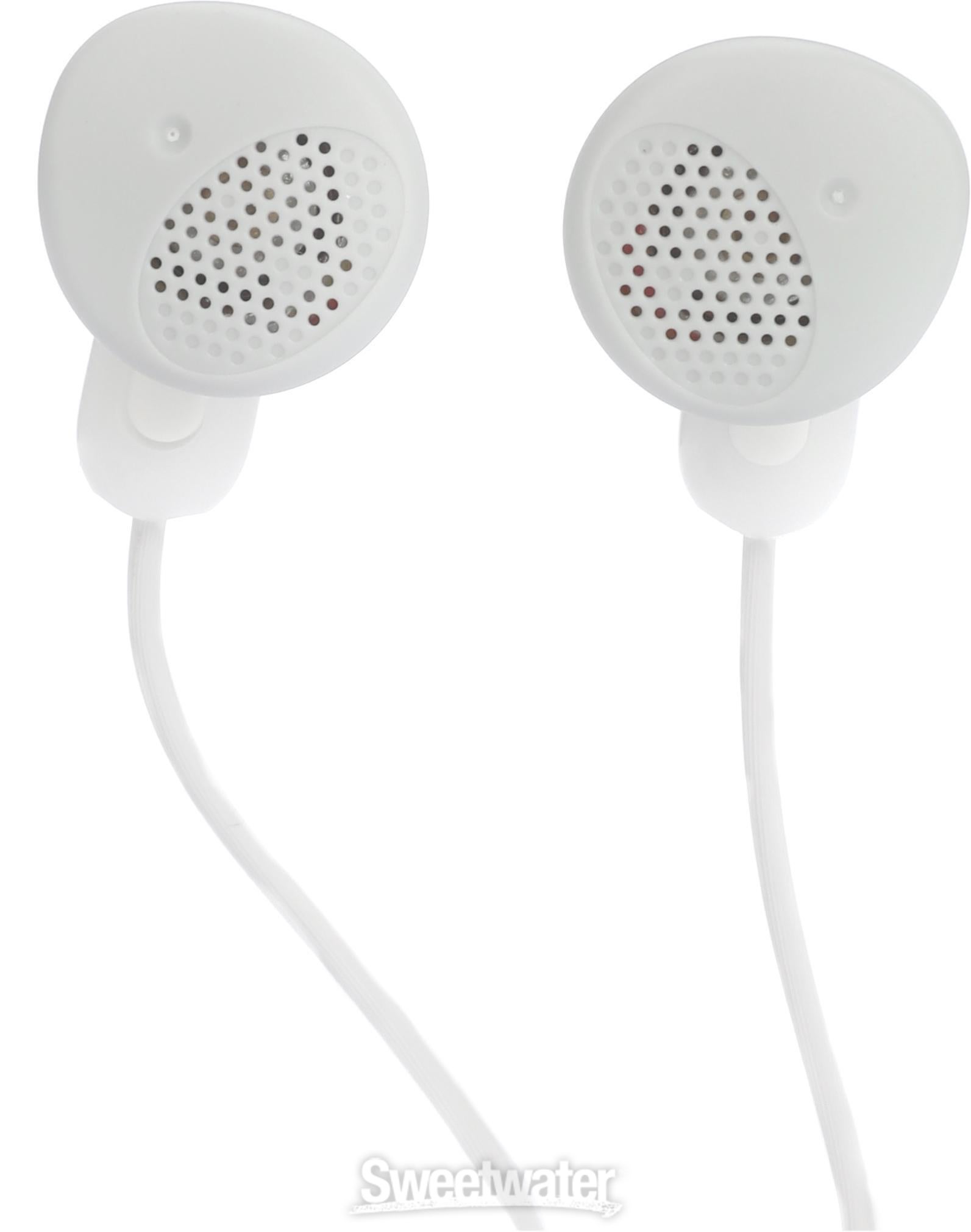 Sony Wired In-ear Headphones - White | Sweetwater