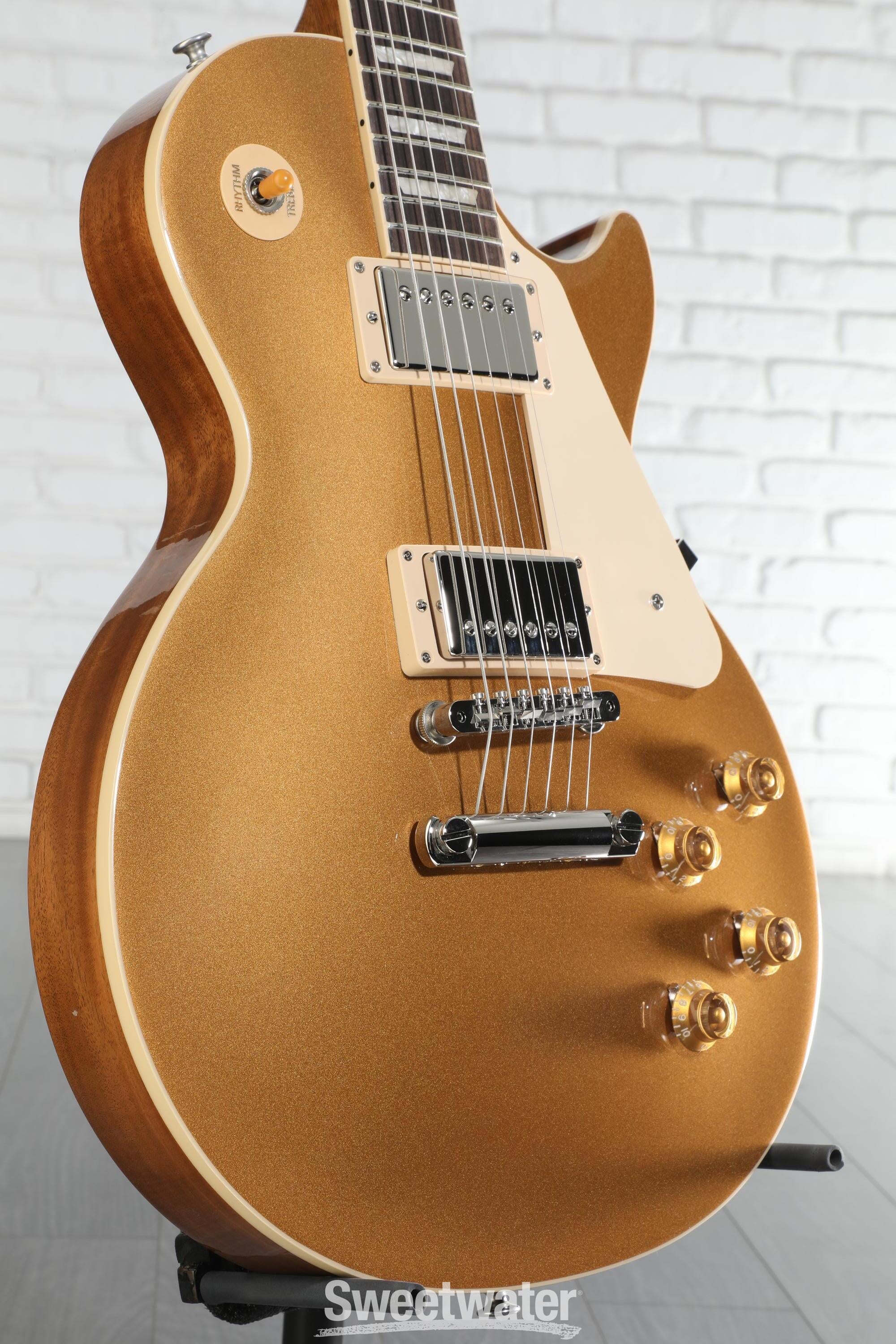 Gibson Les Paul Standard '50s Electric Guitar - Gold Top | Sweetwater