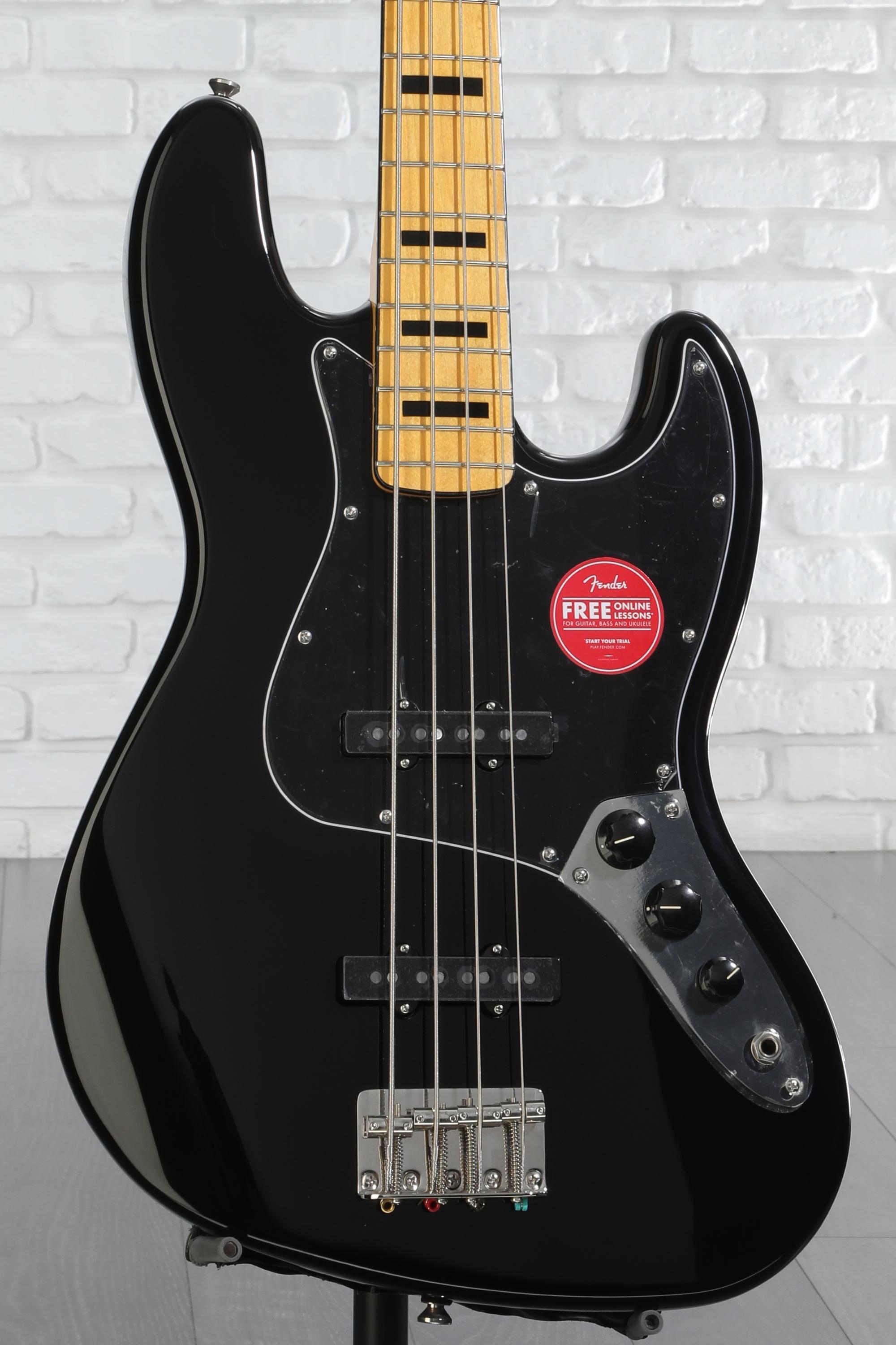 Amazon.com: Squier Classic Vibe 70s 5-String Jazz Bass