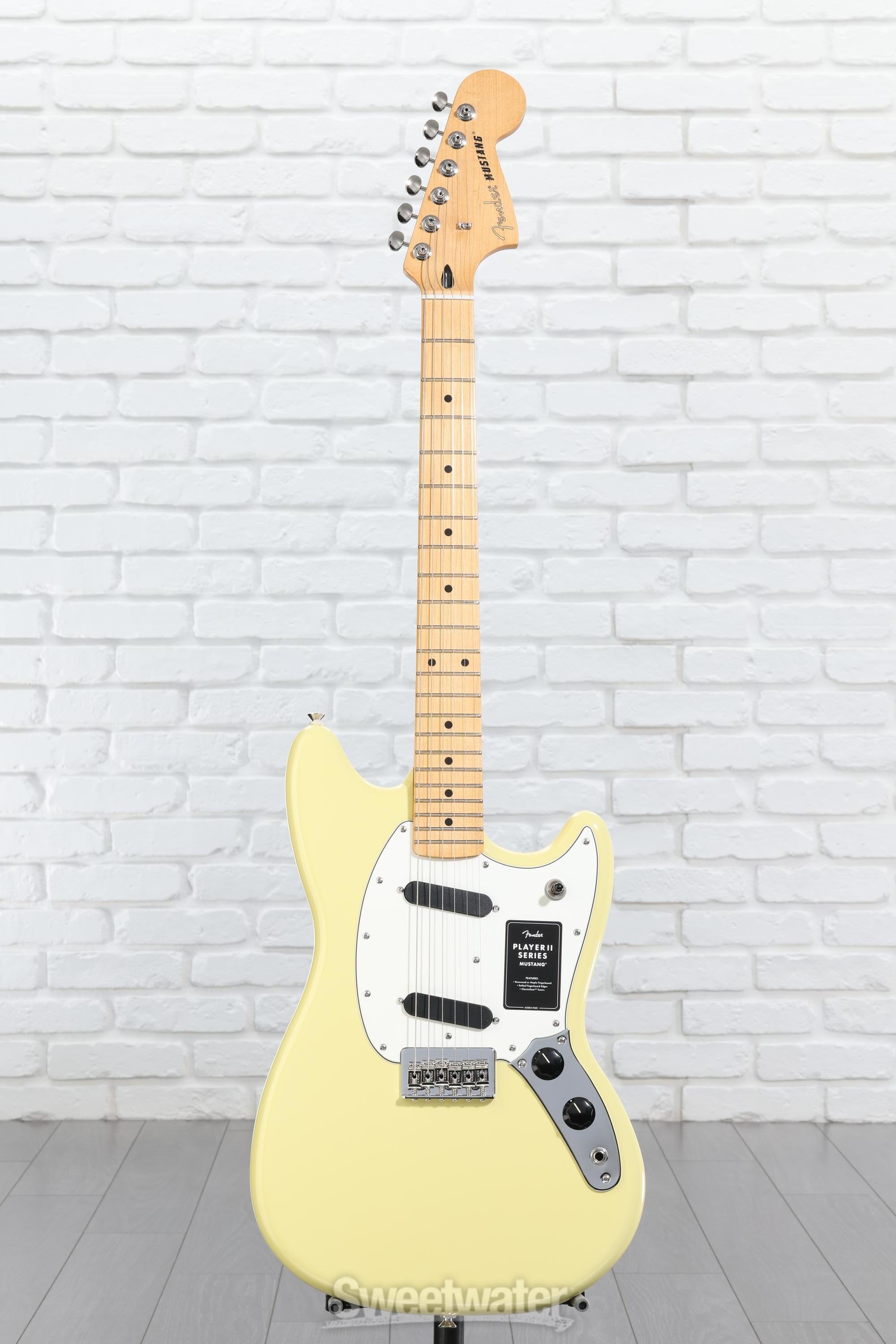 Fender Player Ⅱ Mustang 美品 Fender Player II Mustang Birch Green – Chicago Music Exchange
