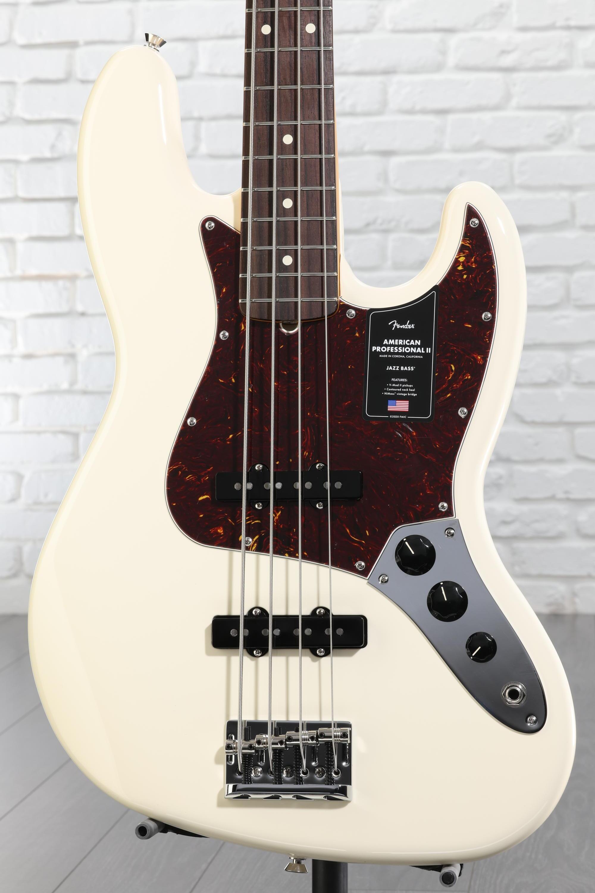 Fender American Professional II Jazz Bass - Olympic White