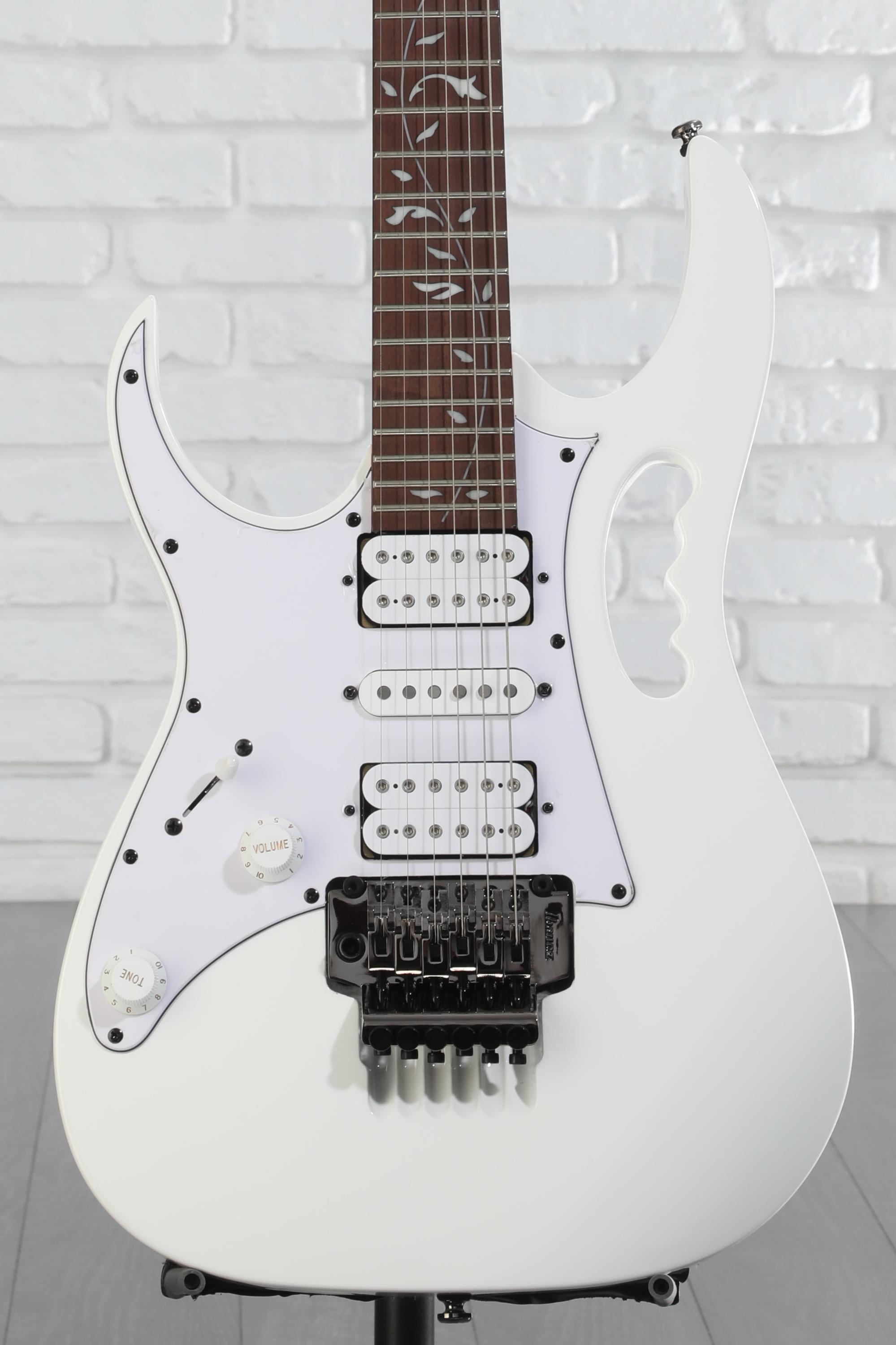 Ibanez Steve Vai Signature JEMJR Left-handed Electric Guitar - White