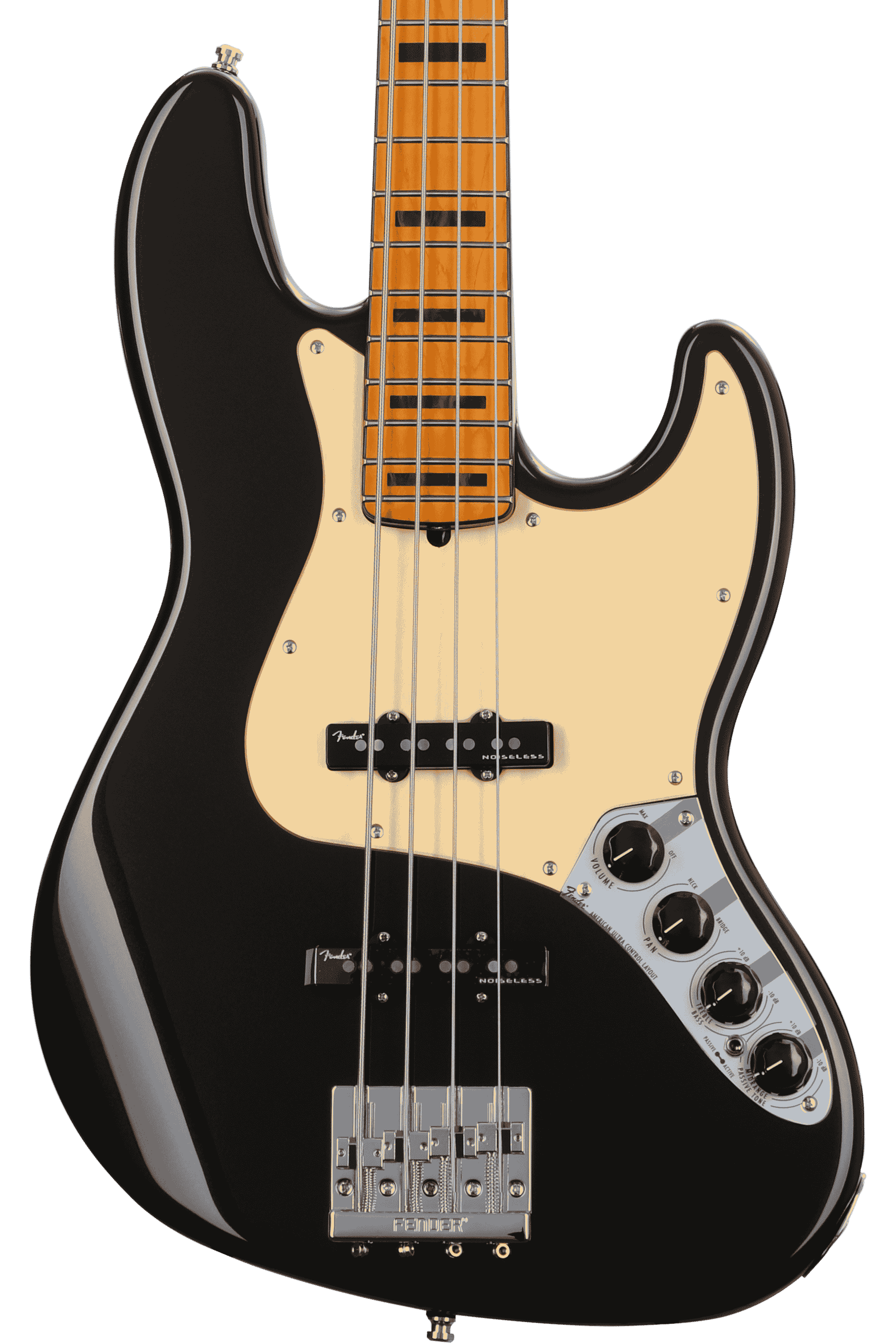 Fender American Ultra Jazz Bass - Texas Tea with Maple Fingerboard ...