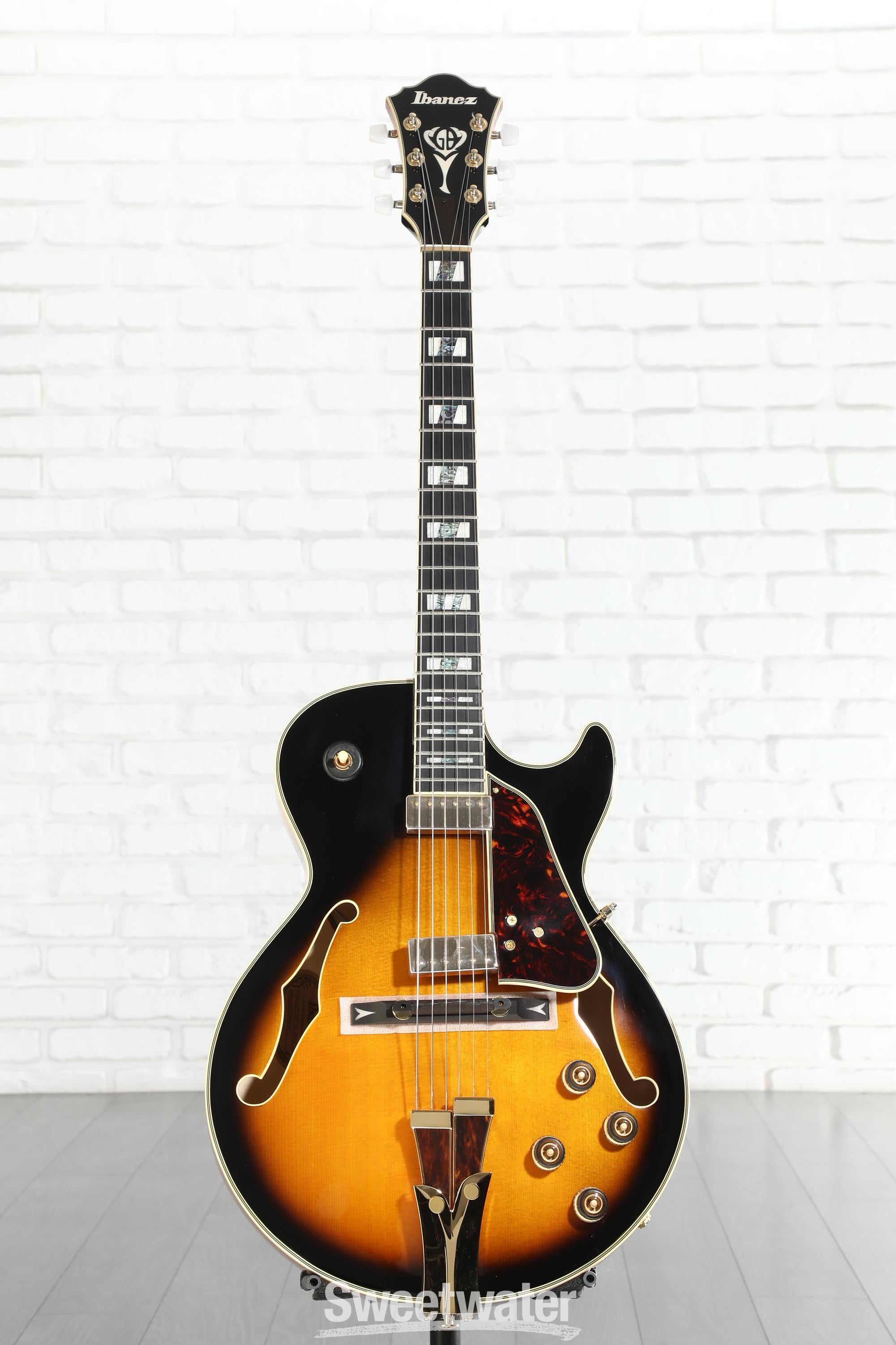 Ibanez George Benson Signature GB10SE - Brown Sunburst | Sweetwater