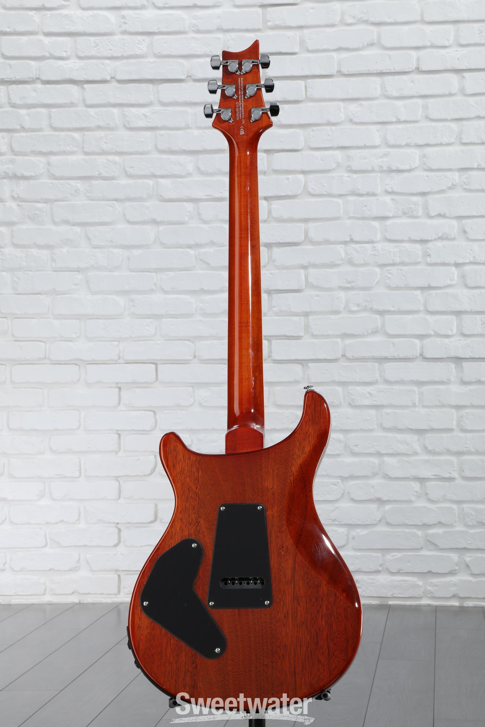 ohayo　PRSSE Custom 24 Amazon.com: PRS SE Custom 24 Semi-Hollow Piezo, Orange Tiger