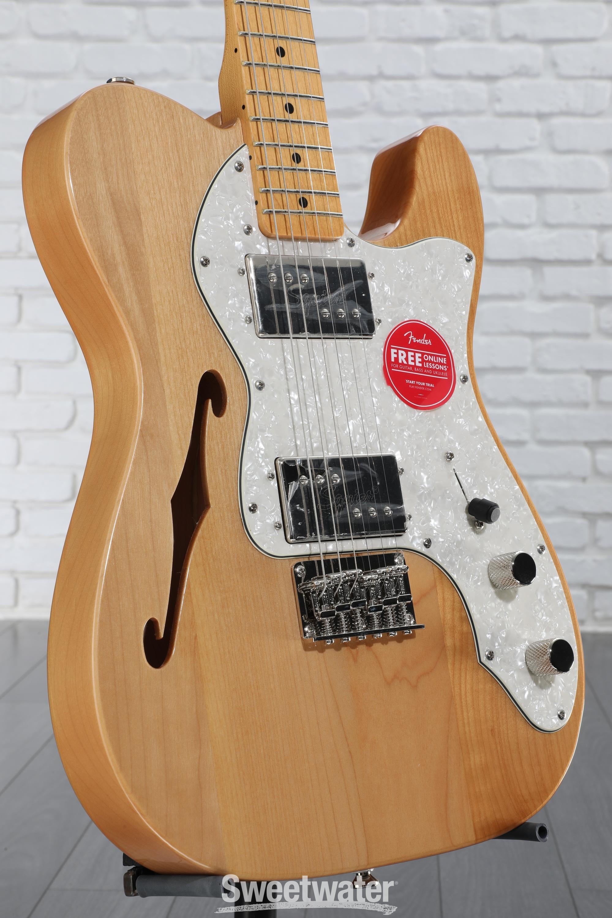 Squier Classic Vibe '70s Telecaster Thinline - Natural