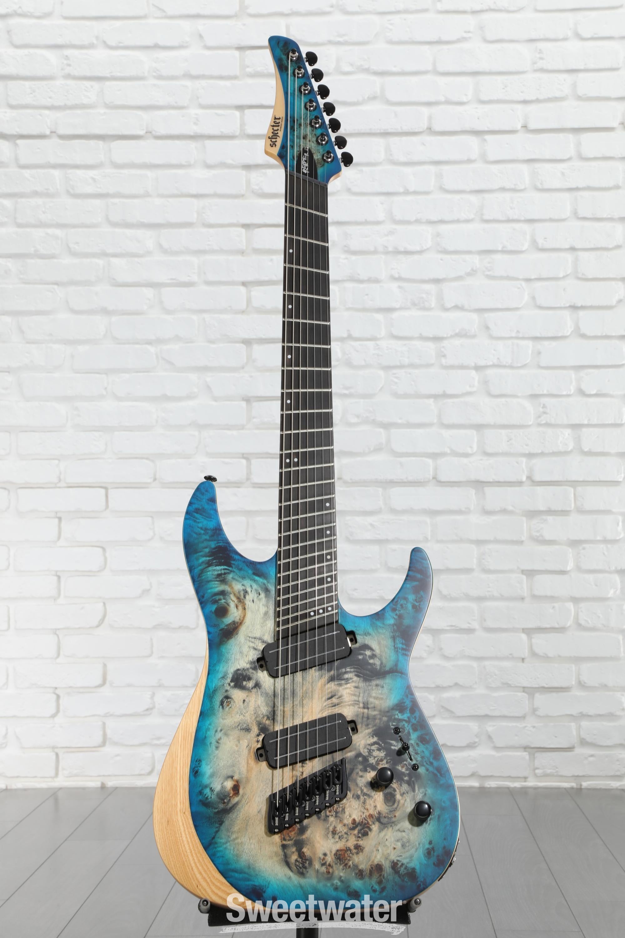 SCHECTER　Reaper-7 Multiscale 4/30まで値下げ中 Schecter Reaper-7 Multiscale - Satin Sky Burst | Sweetwater