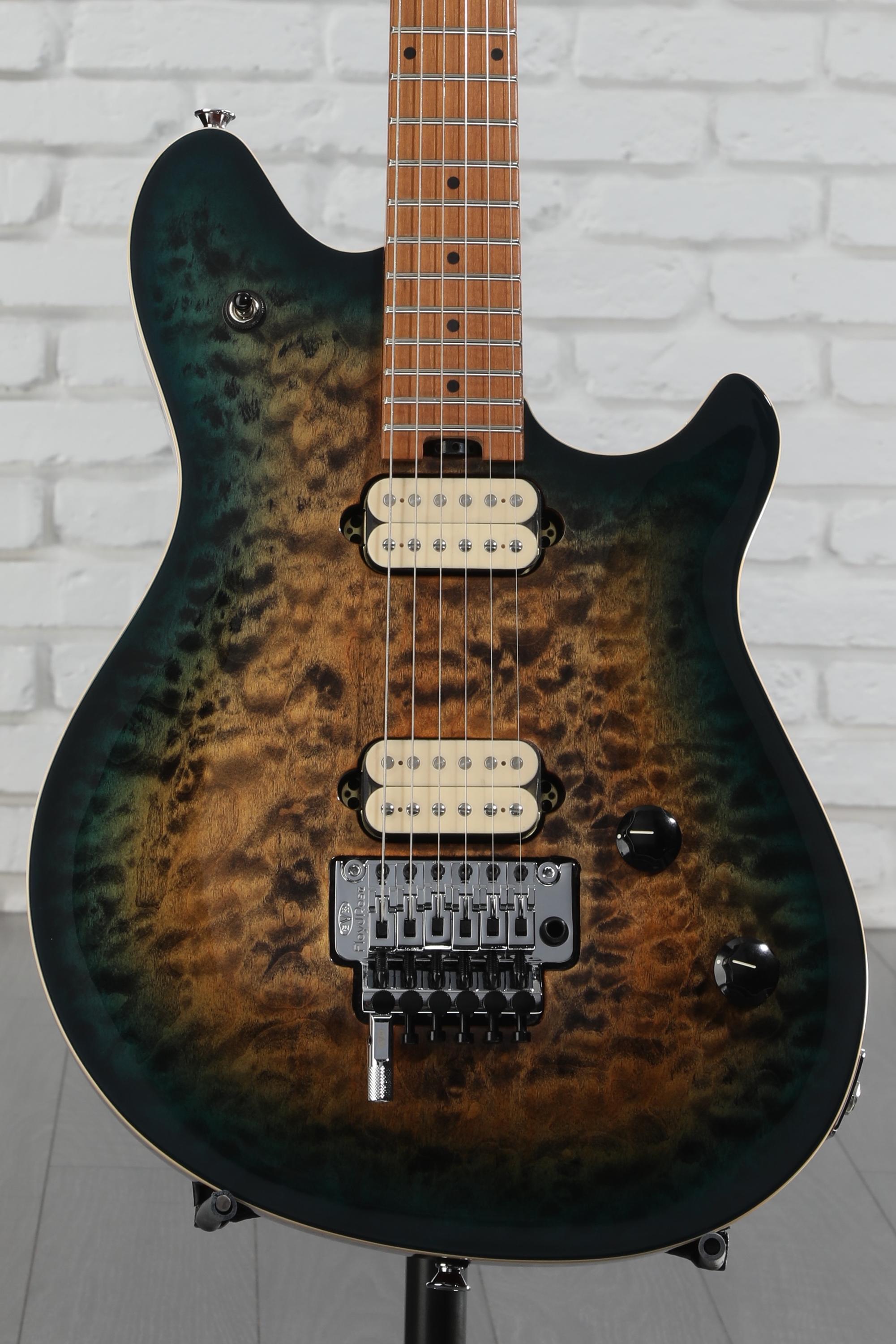 EVH Wolfgang Special QM Electric Guitar - Indigo Burst | Sweetwater