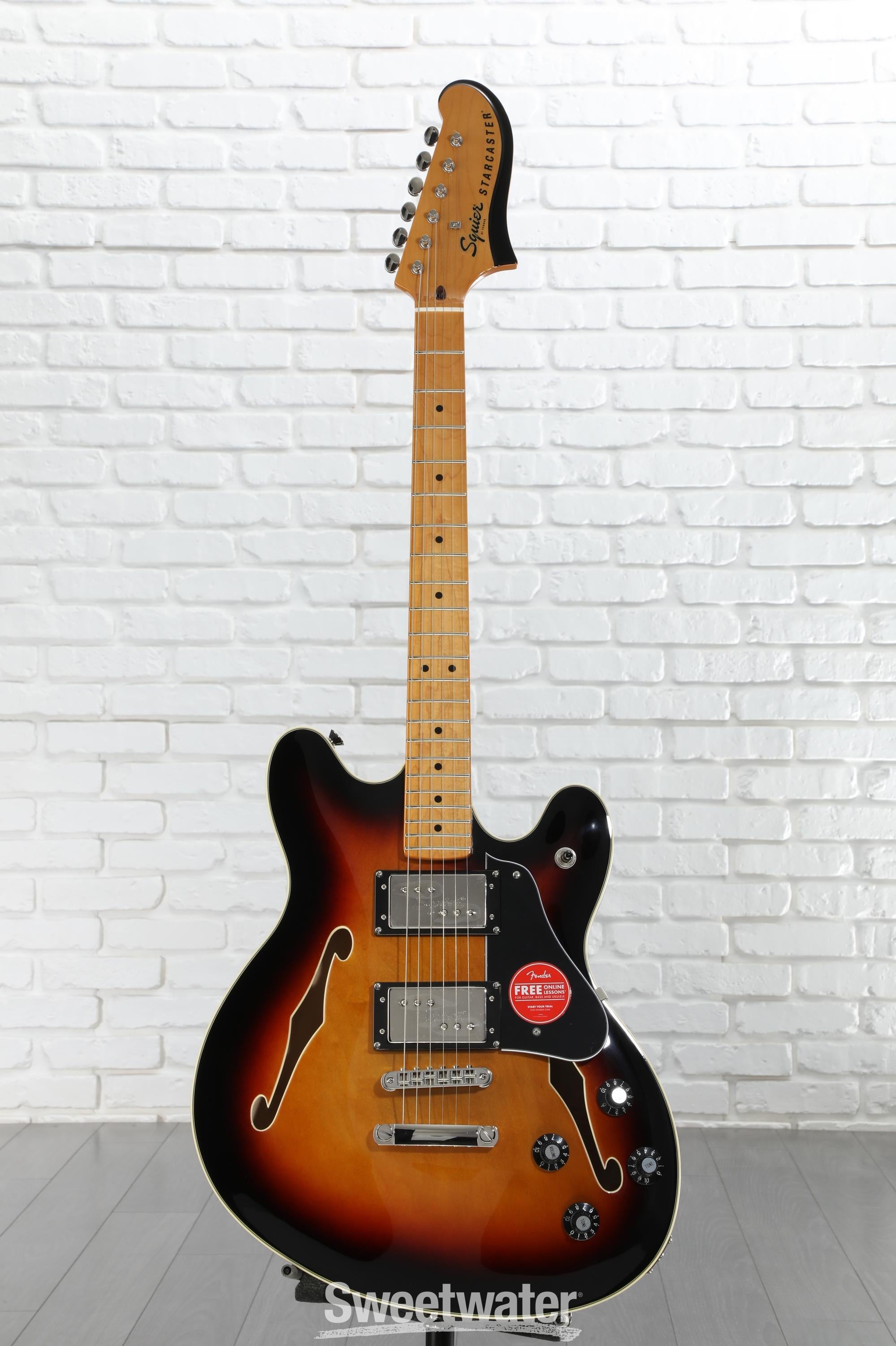 Squier Classic Vibe Starcaster Semi-hollowbody Electric Guitar - 3