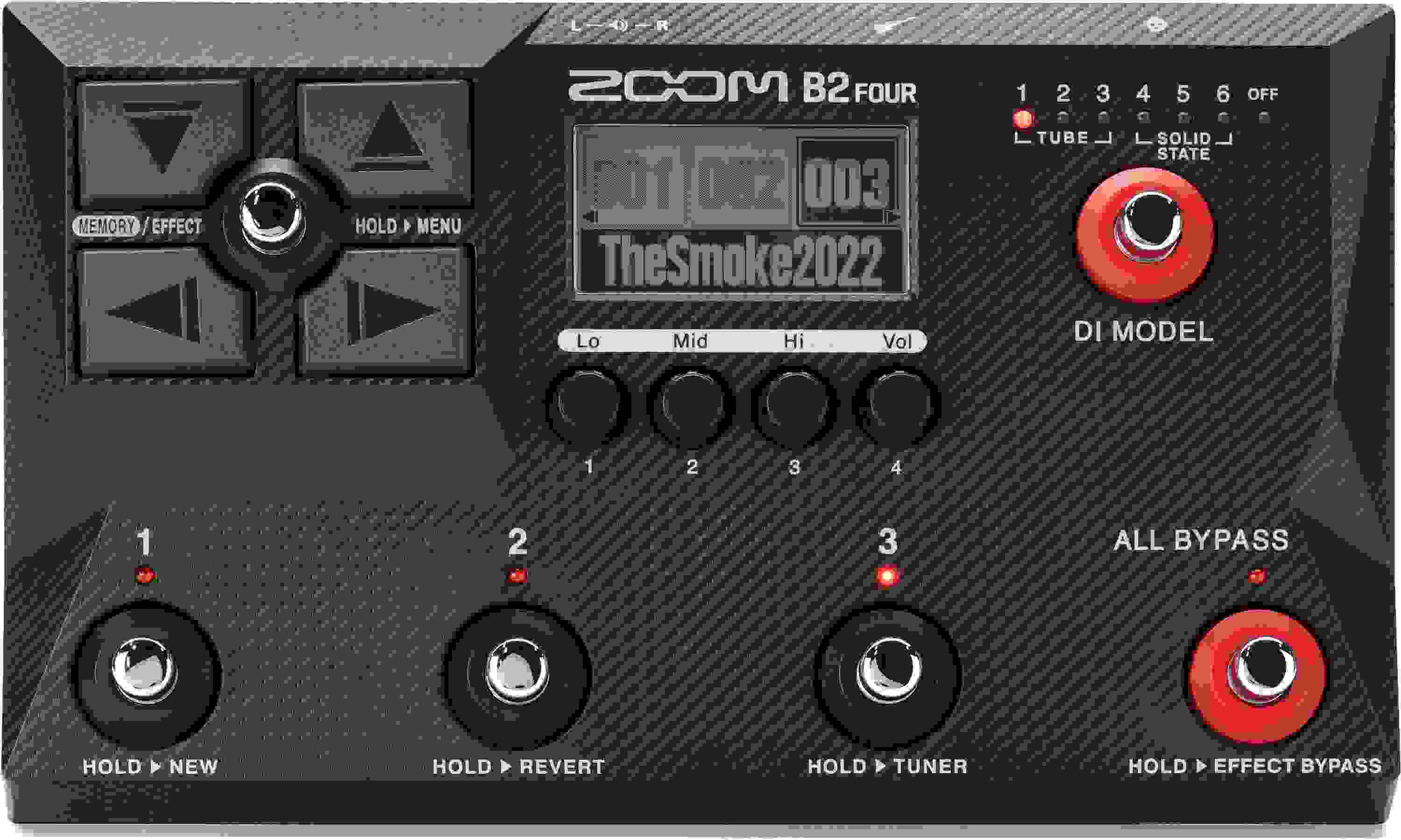 Zoom B2 Four Bass Multi-effects Processor | Sweetwater