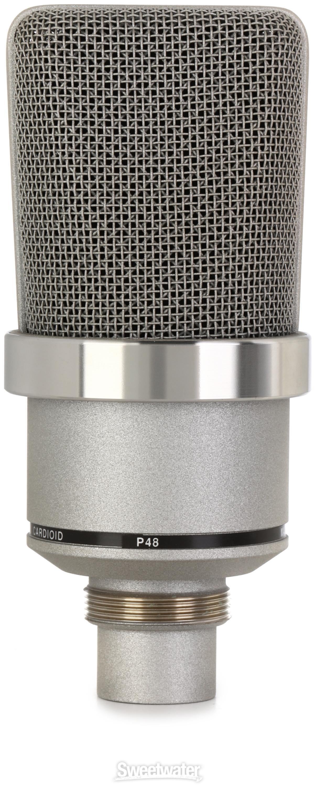 Neumann TLM 102 Large-diaphragm Condenser Microphone - Nickel | Sweetwater