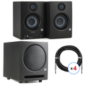 Photo of PreSonus Eris 3.5BT 3.5-inch Powered Bluetooth Studio Monitors and 8-inch Powered Bluetooth Studio Subwoofer Bundle