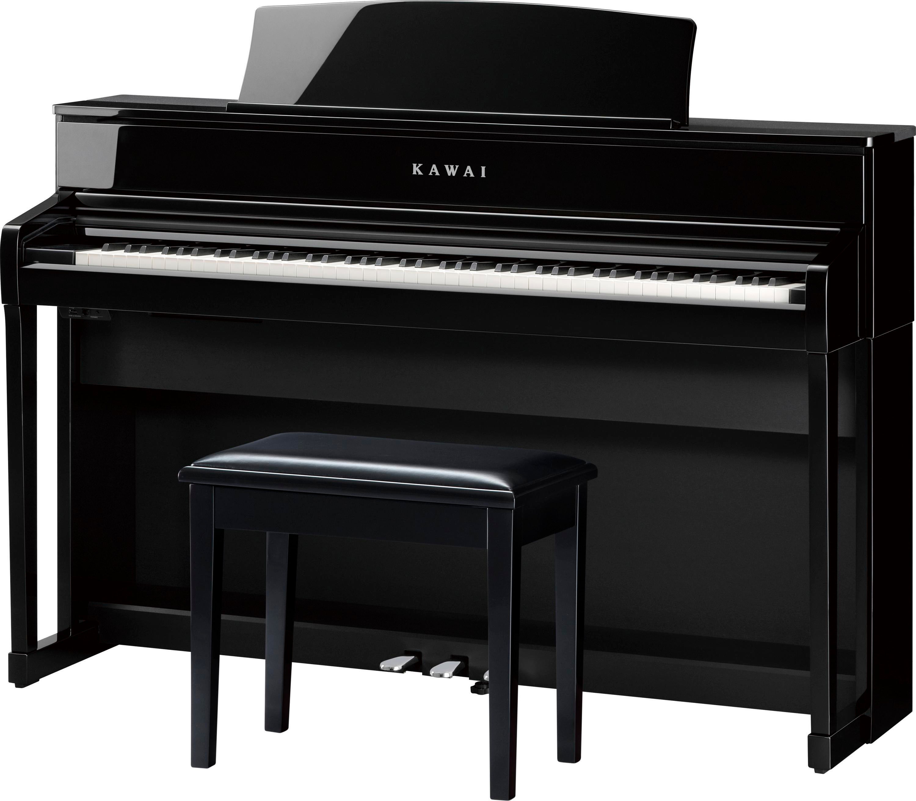 Kawai CA701 Digital Concert Piano - Satin White | Sweetwater