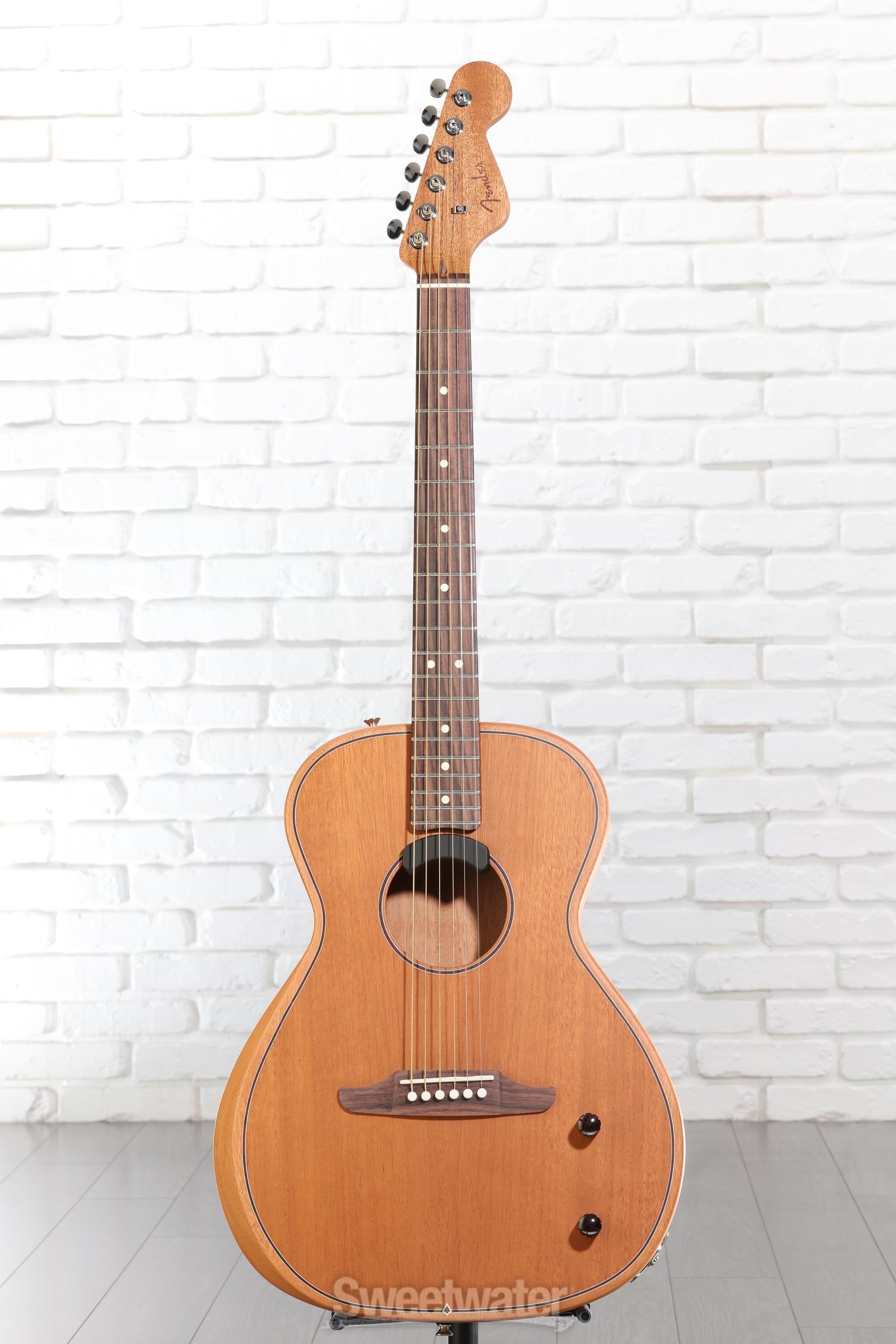 Fender Highway Series Parlor Acoustic-electric Guitar - Mahogany