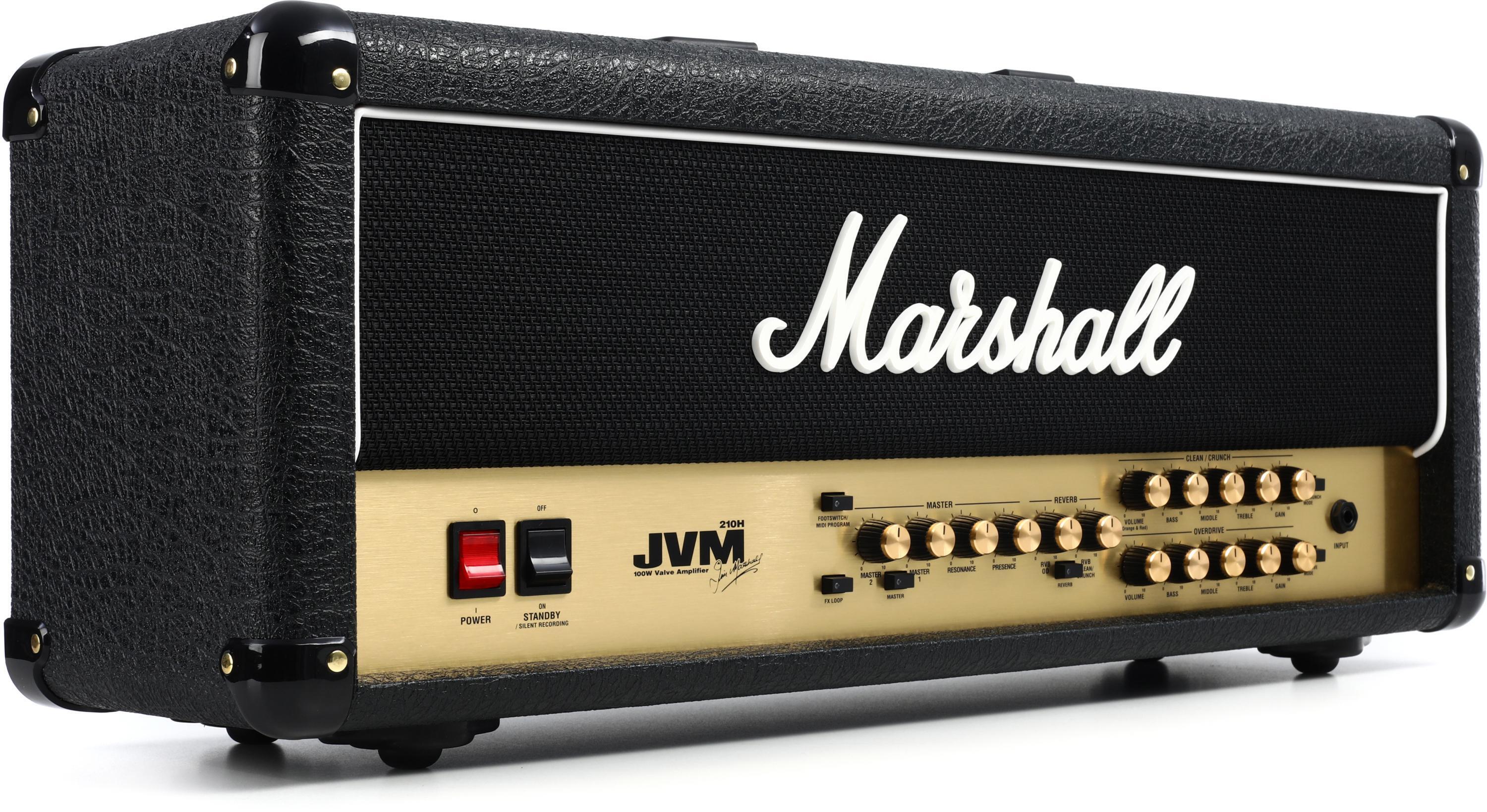 Marshall JVM210H 100-watt 2-channel Tube Head Reviews | Sweetwater