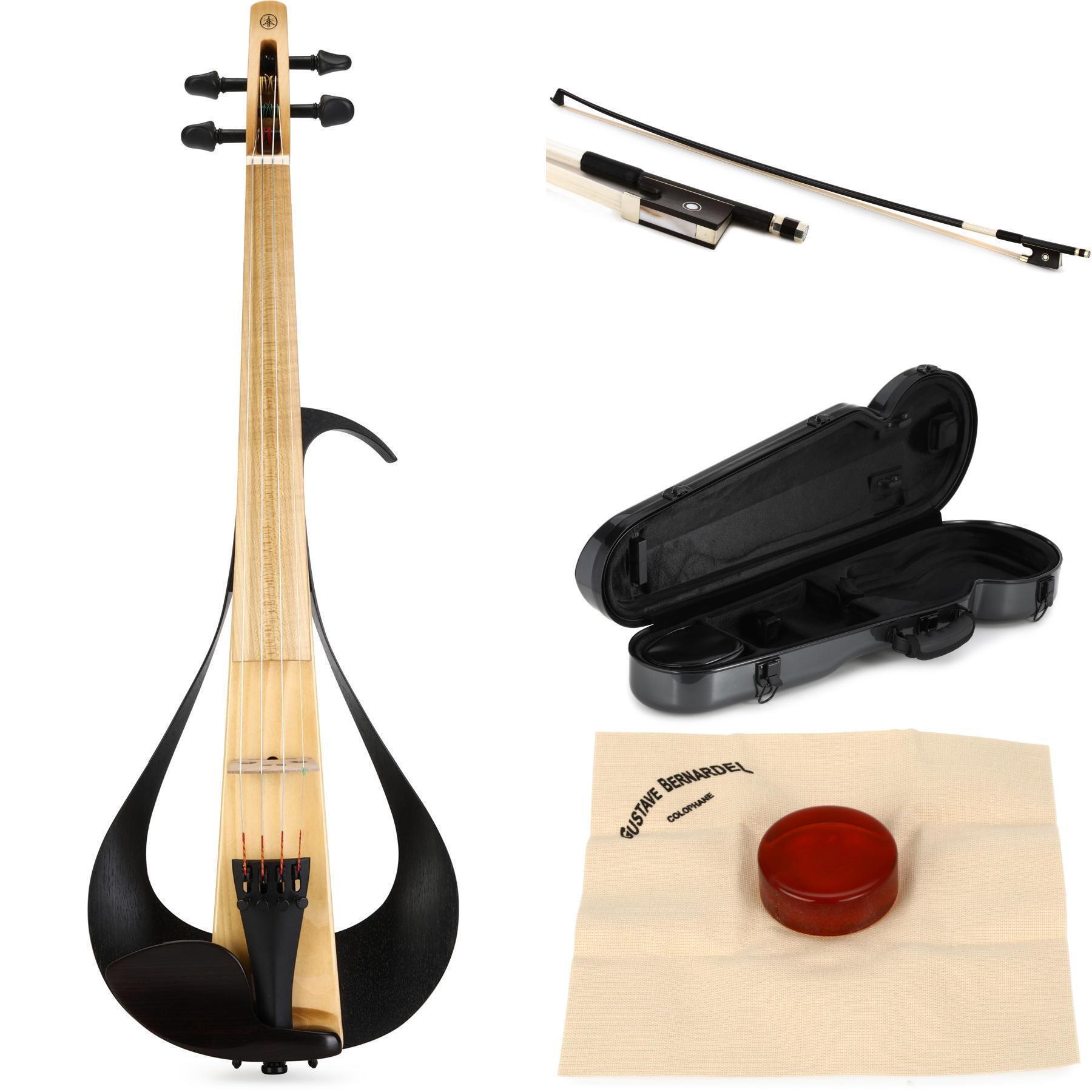 Yamaha YEV104 Pro Electric Violin Outfit - Natural/Black