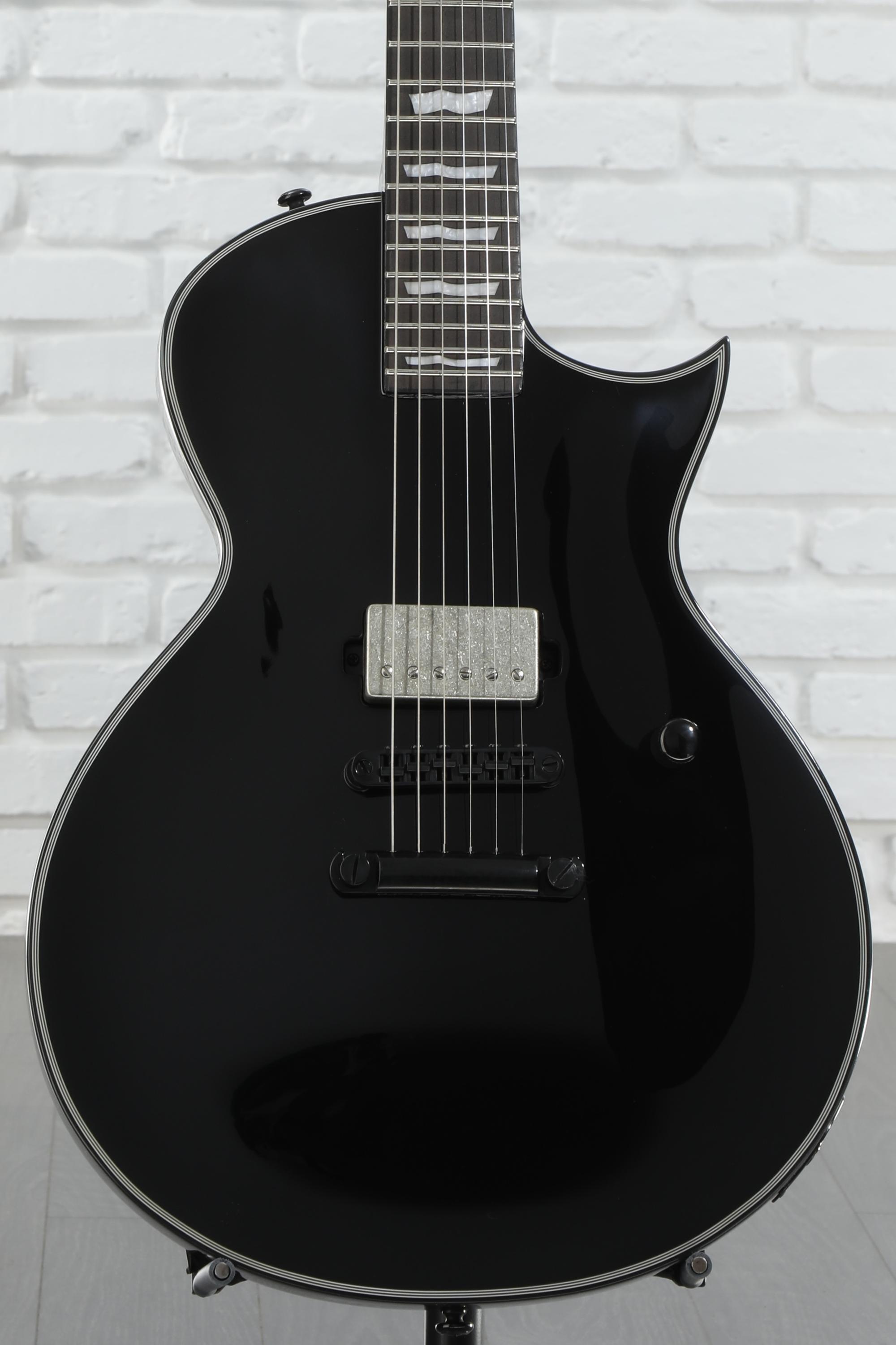 ESP EC-500 LTD サテンブラックエレキギター ESP LTD EC Black Metal Electric Guitar | zZounds