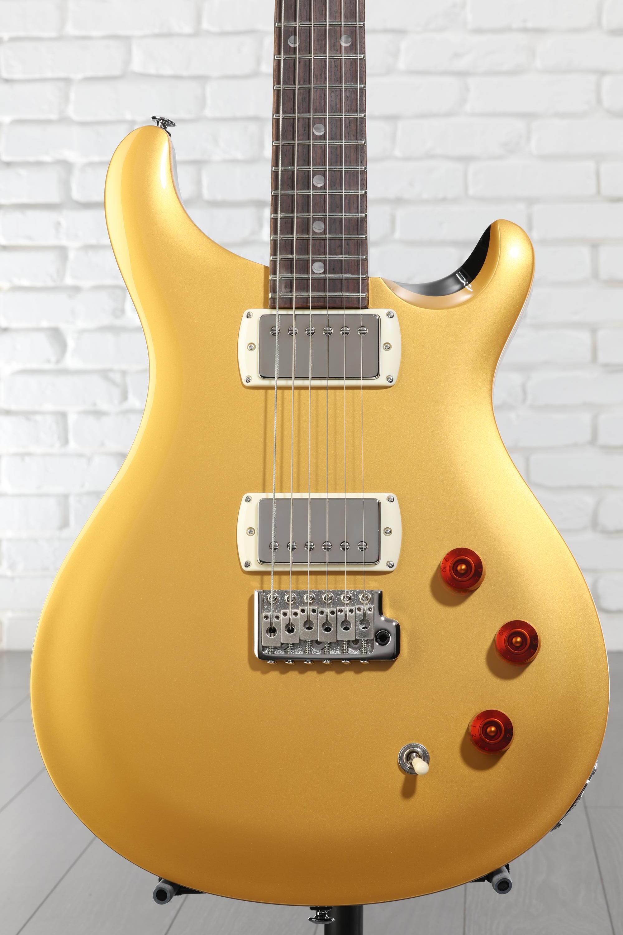 PRS SE DGT David Grissom Solidbody Electric Guitar - Gold Top