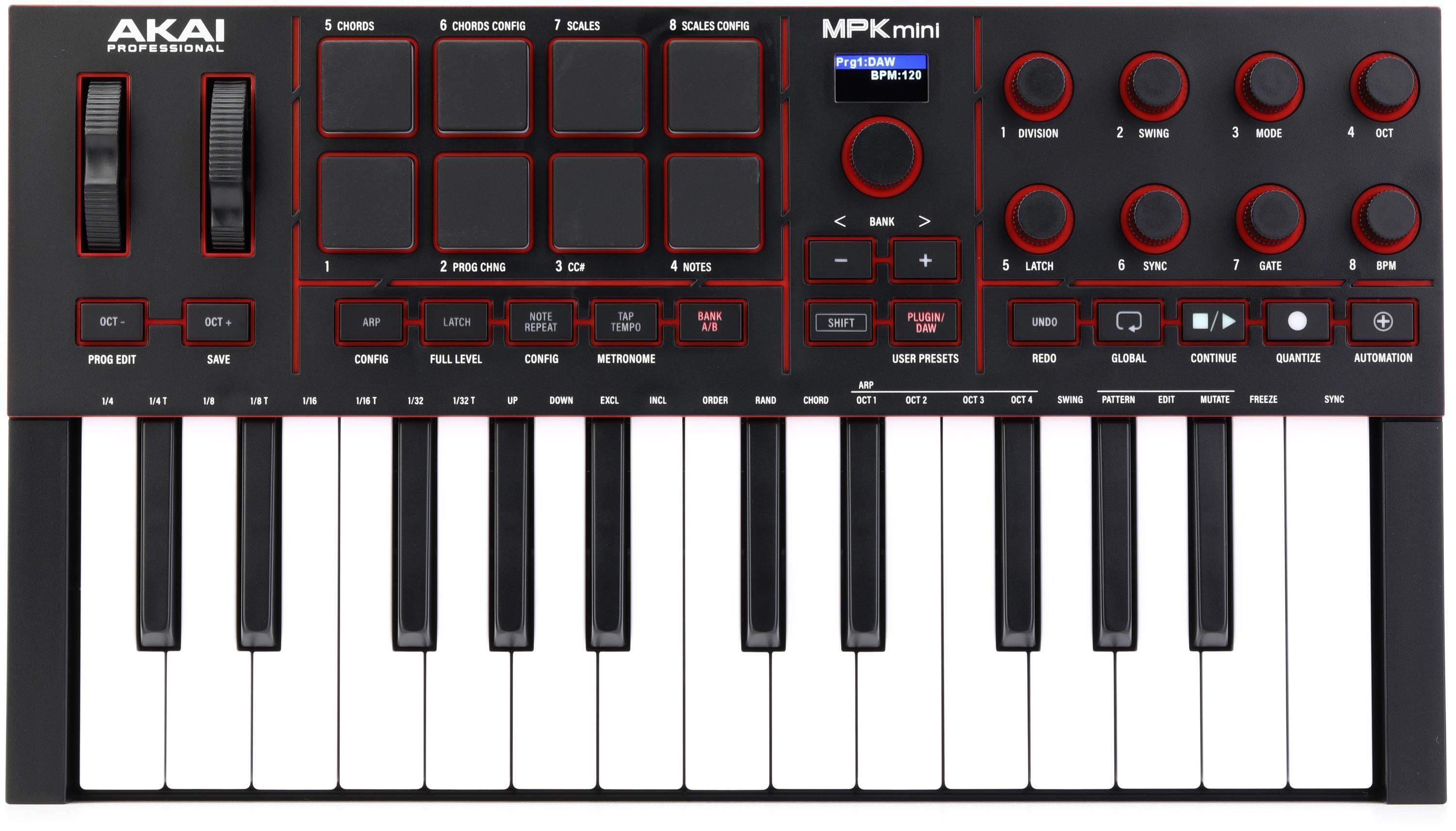 Akai Professional MPK Mini IV MIDI Keyboard Controller