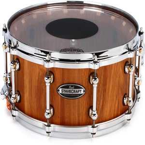 Pearl FTAL1480 14 x 8 Inches Free Floater Snare Drum - Seamless Aluminum :  : Musical Instruments