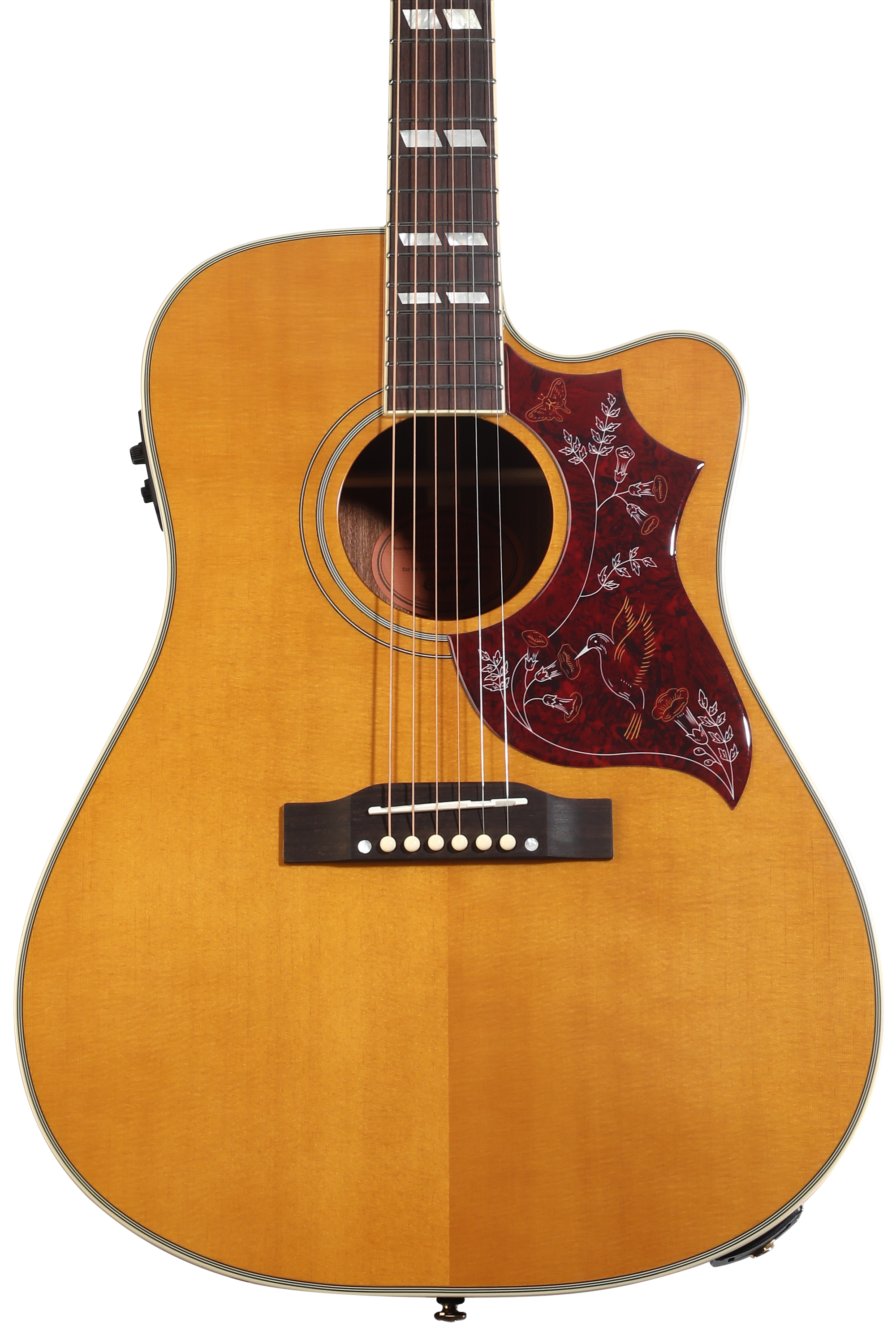 Epiphone J-200 Acoustic-electric Guitar - Aged Vintage Sunburst