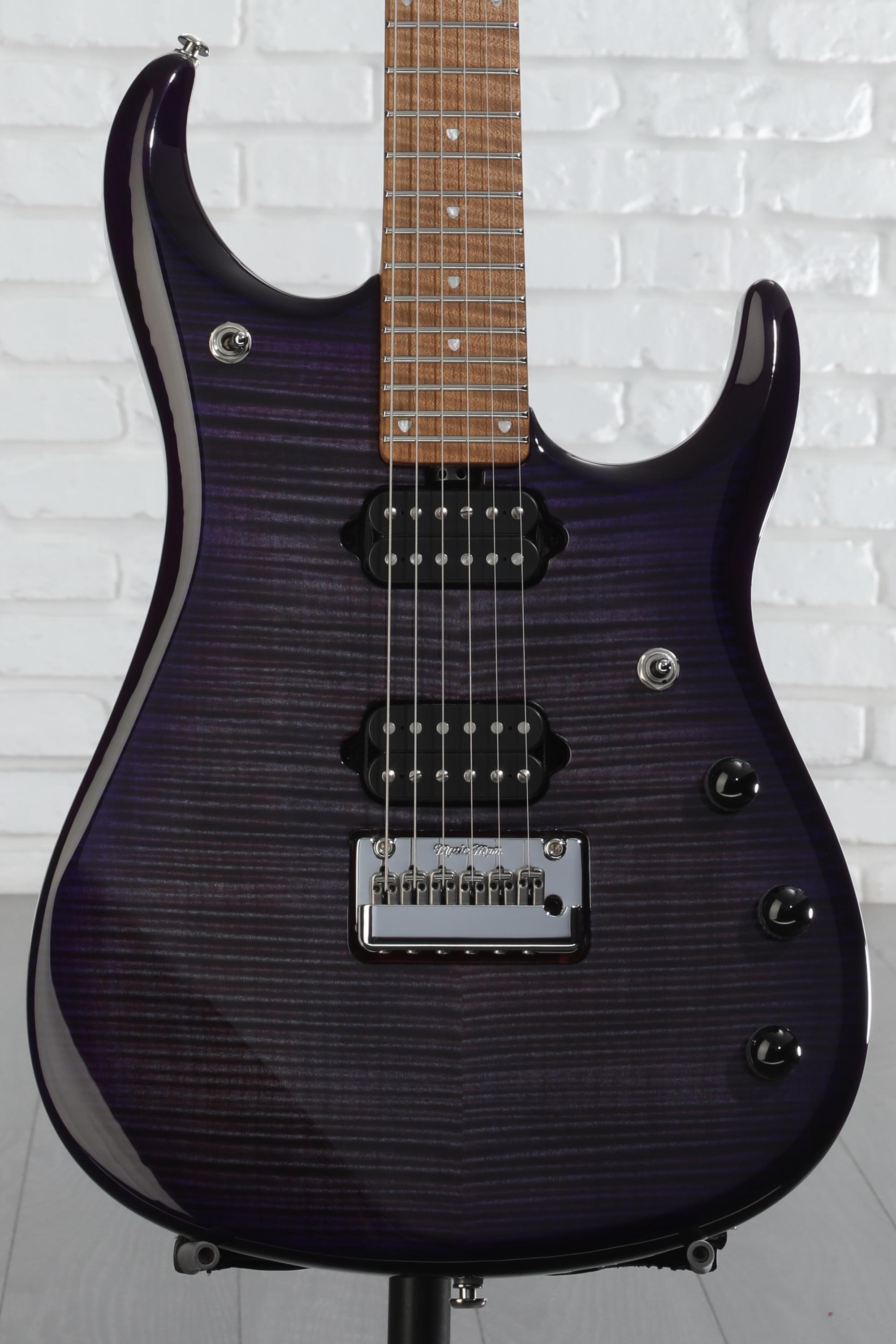 Ernie Ball Music Man JP15 Electric Guitar - Purple Nebula