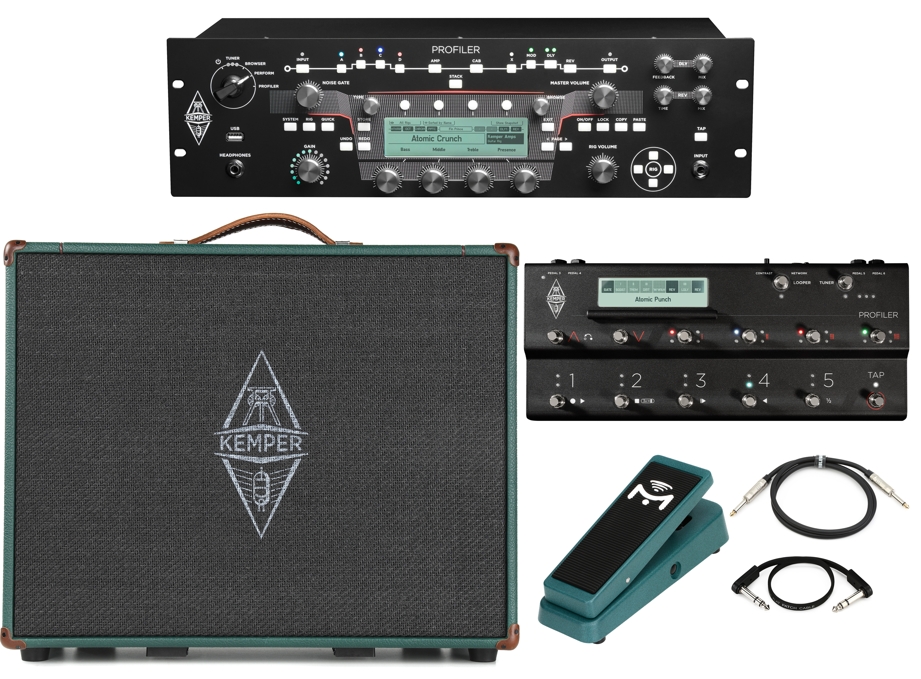 Kemper Profiler PowerRack MK 2 Essentials Bundle | Sweetwater