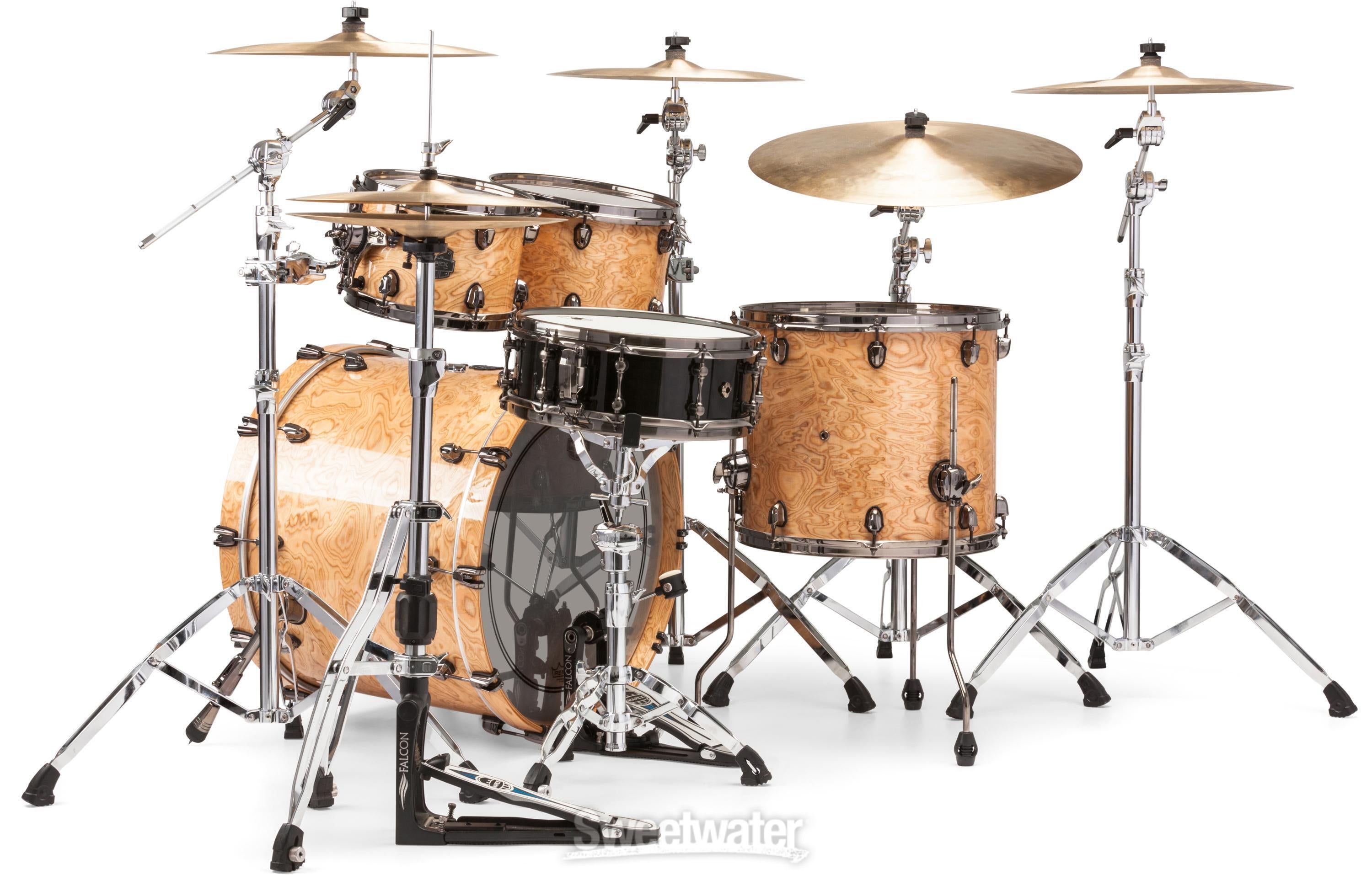 Mapex Saturn V MH Exotic 4-piece Shell Pack - Natural Maple Burl