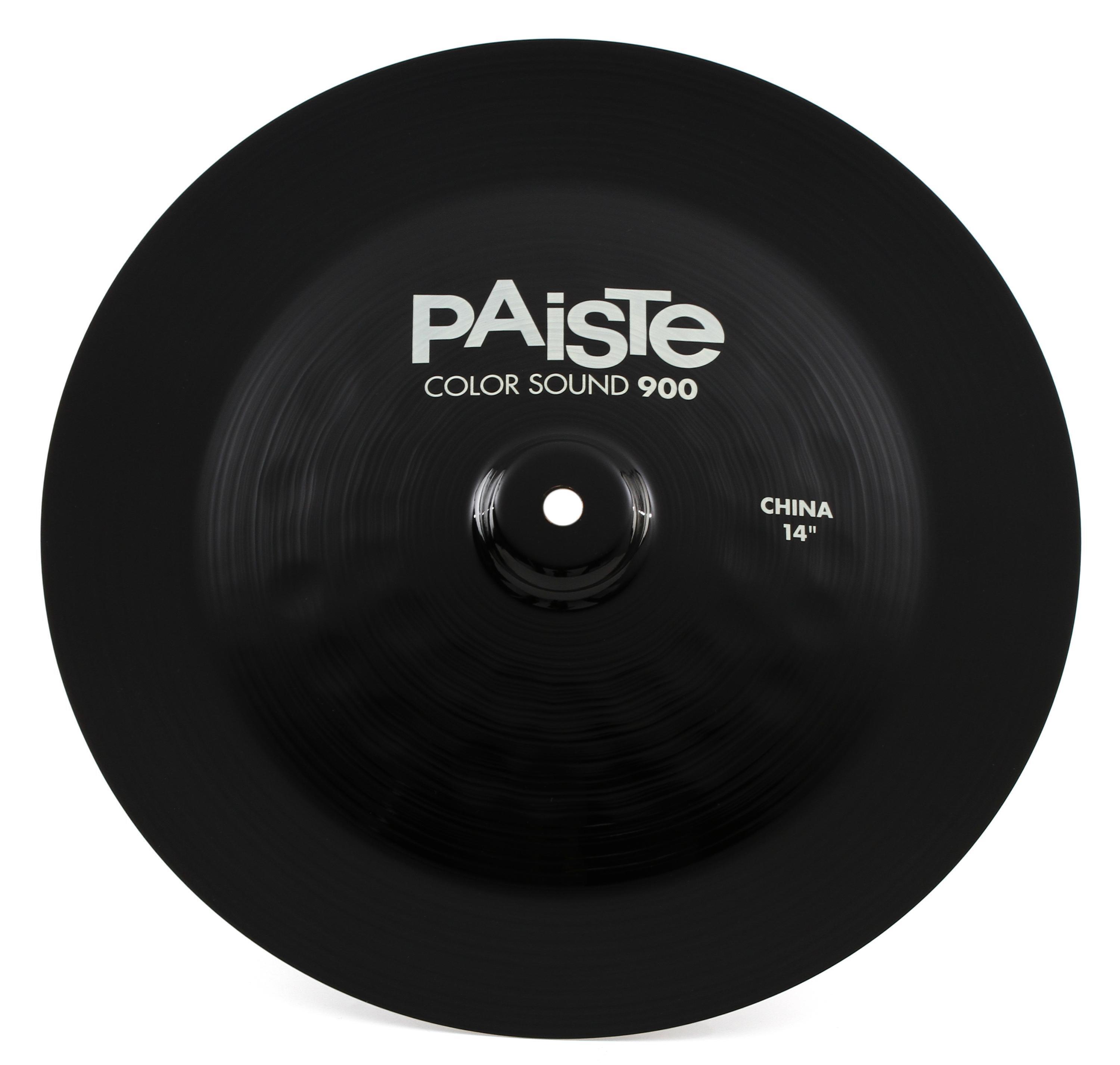 Paiste 14 inch Color Sound 900 Black China Cymbal | Sweetwater